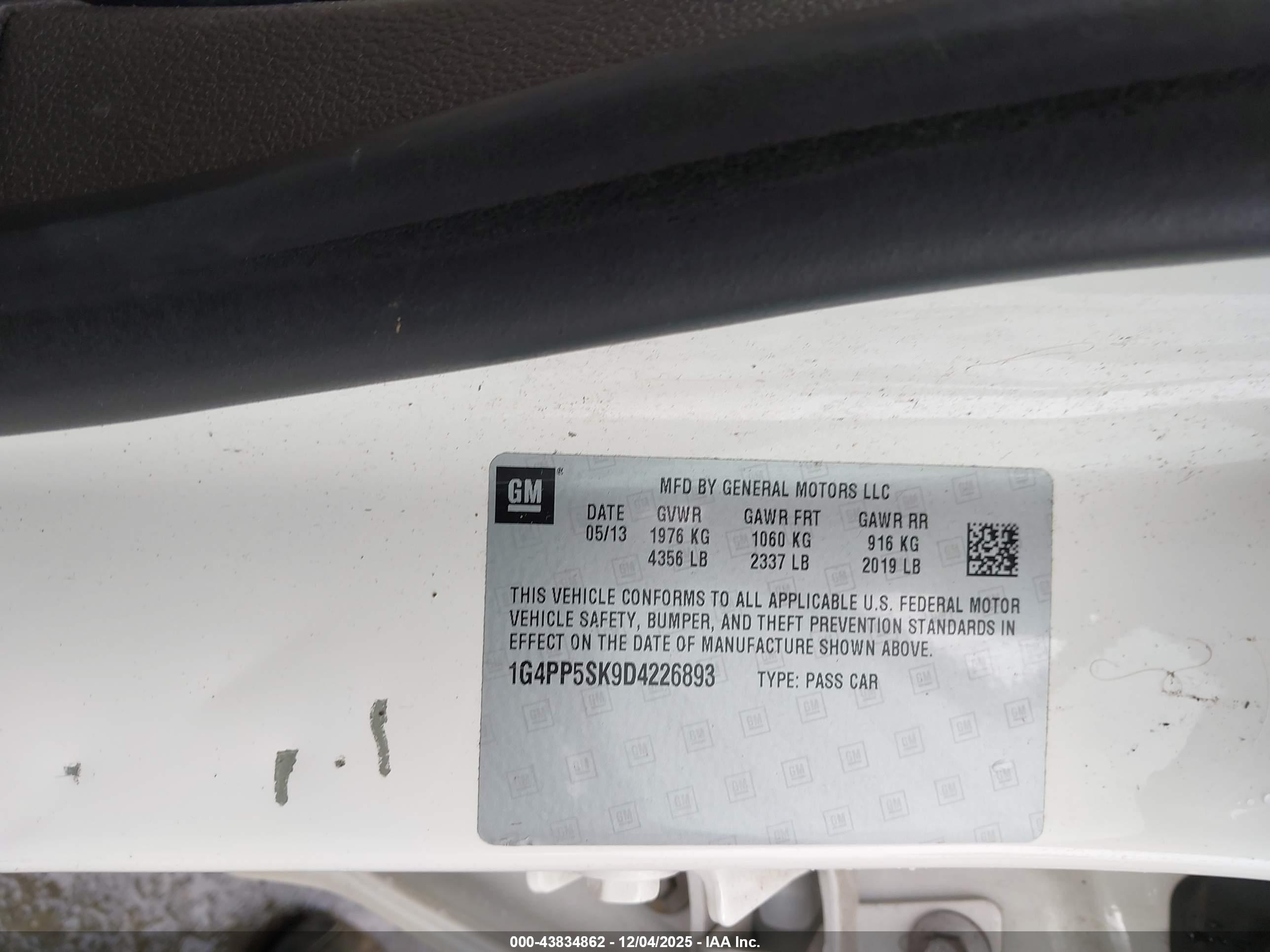 BUICK VERANO image 9