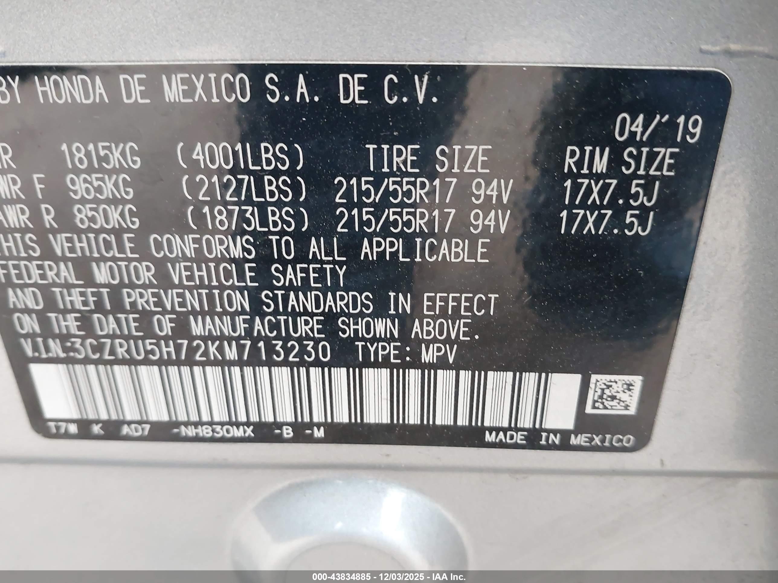 HONDA HR-V image 9