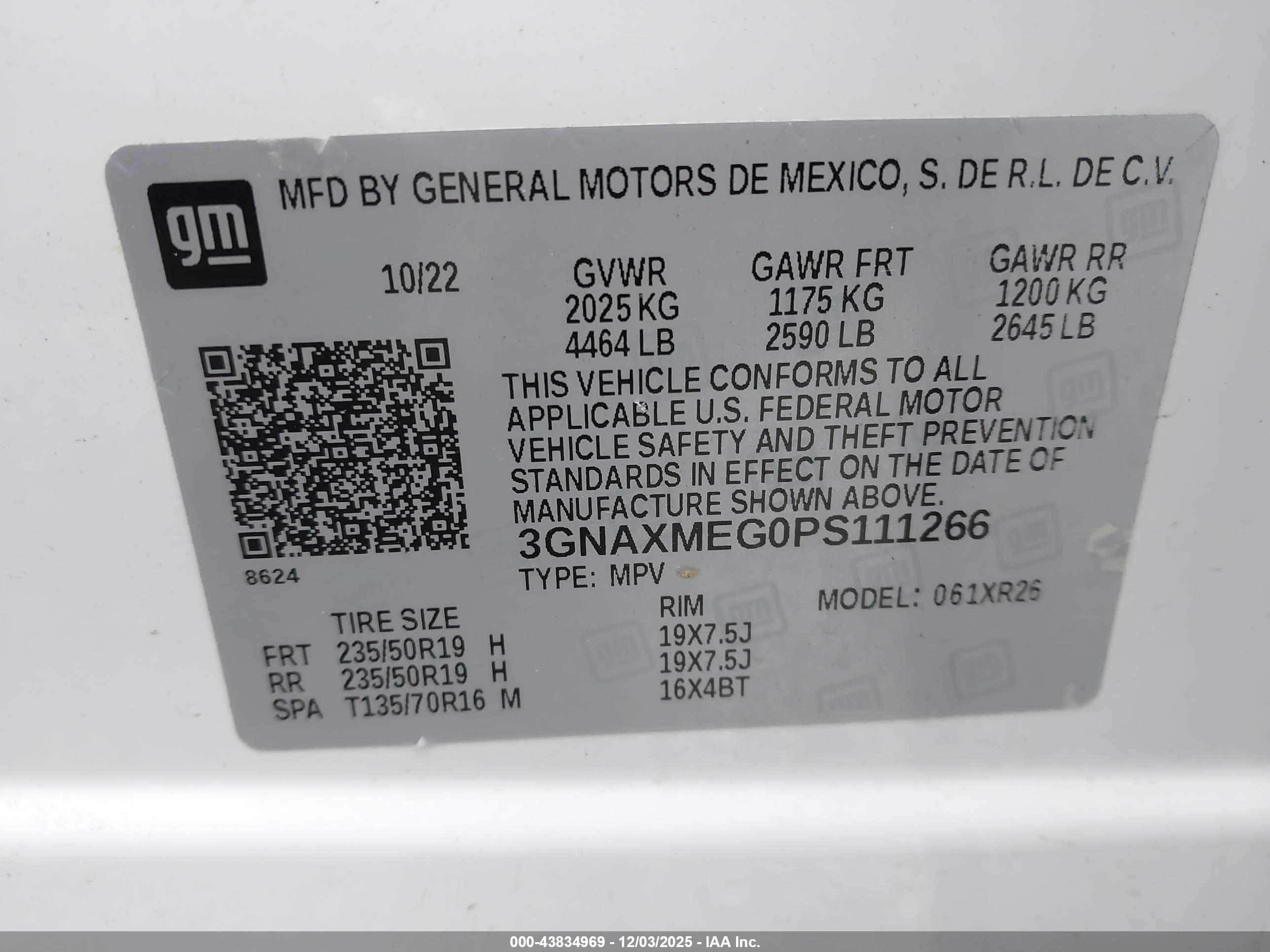 CHEVROLET EQUINOX image 9