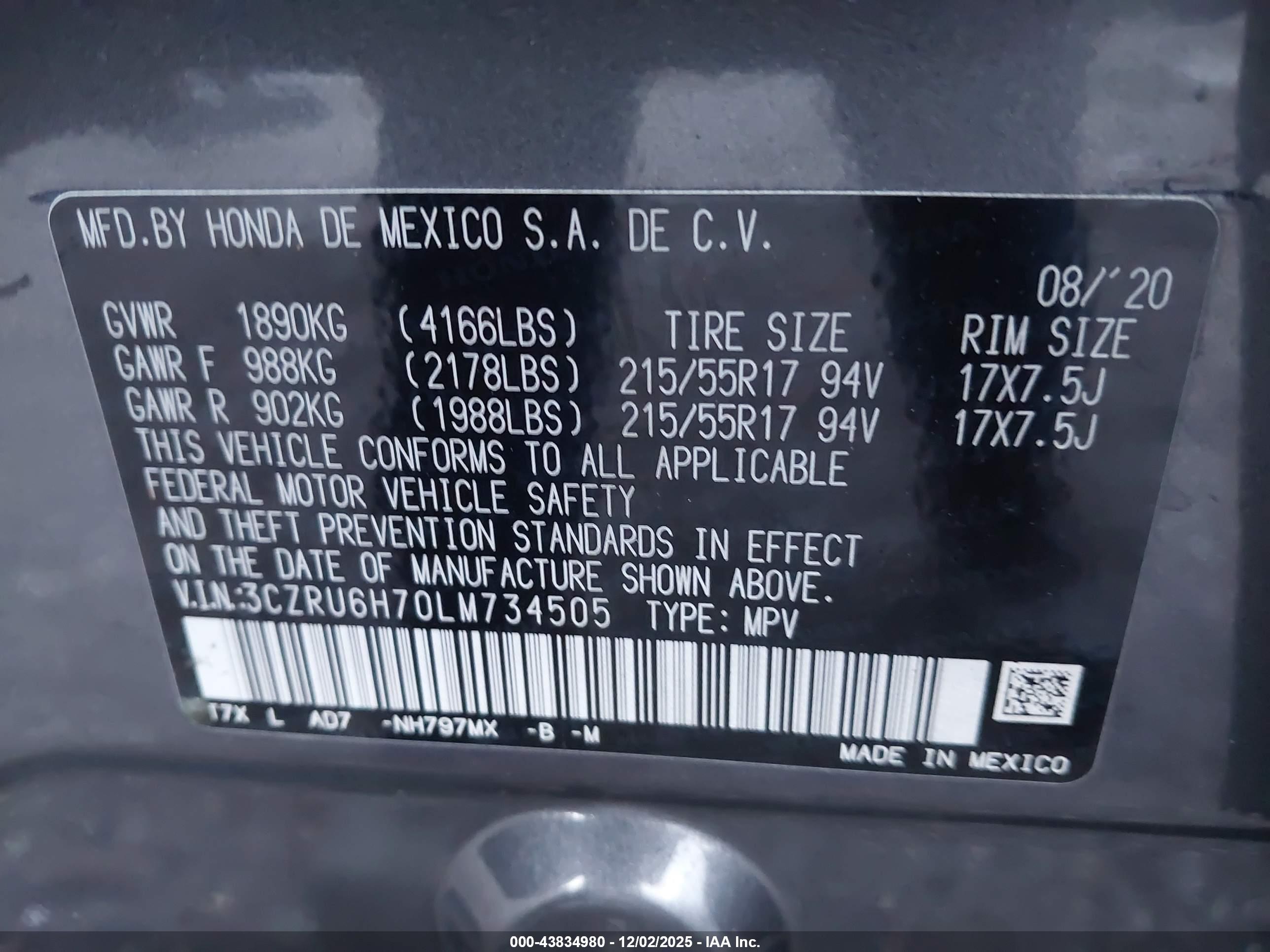 HONDA HR-V image 9