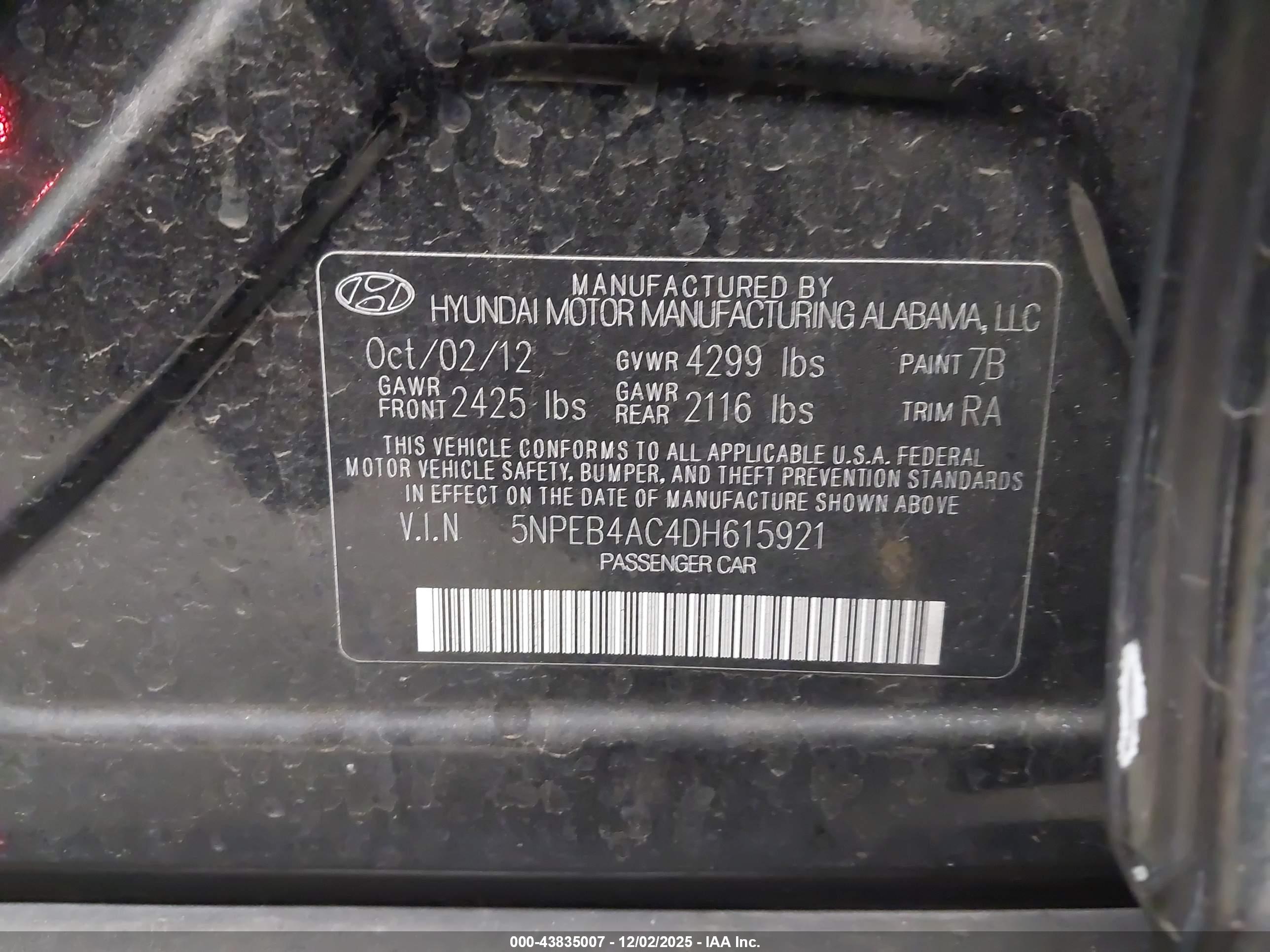 HYUNDAI SONATA image 9