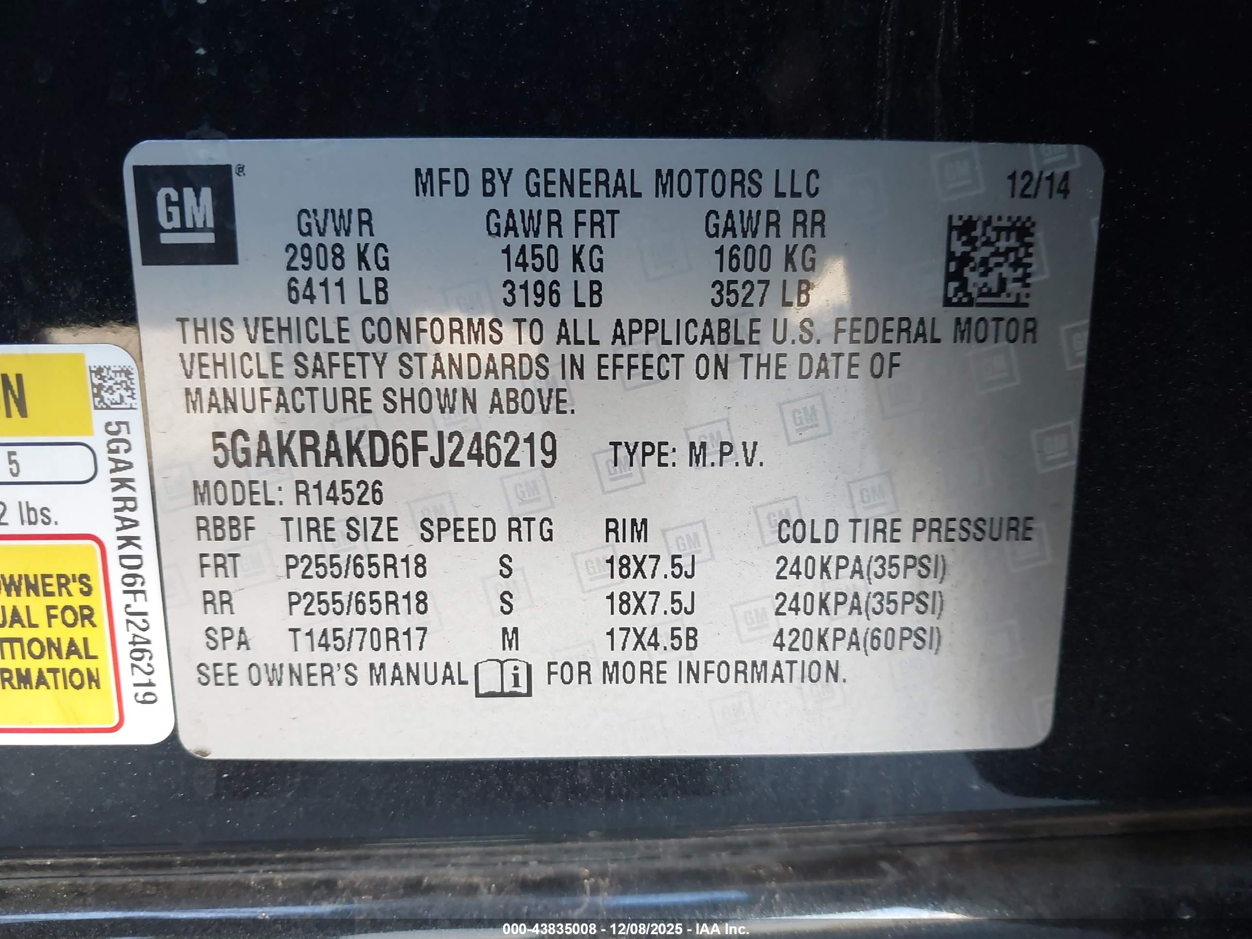 BUICK ENCLAVE image 9