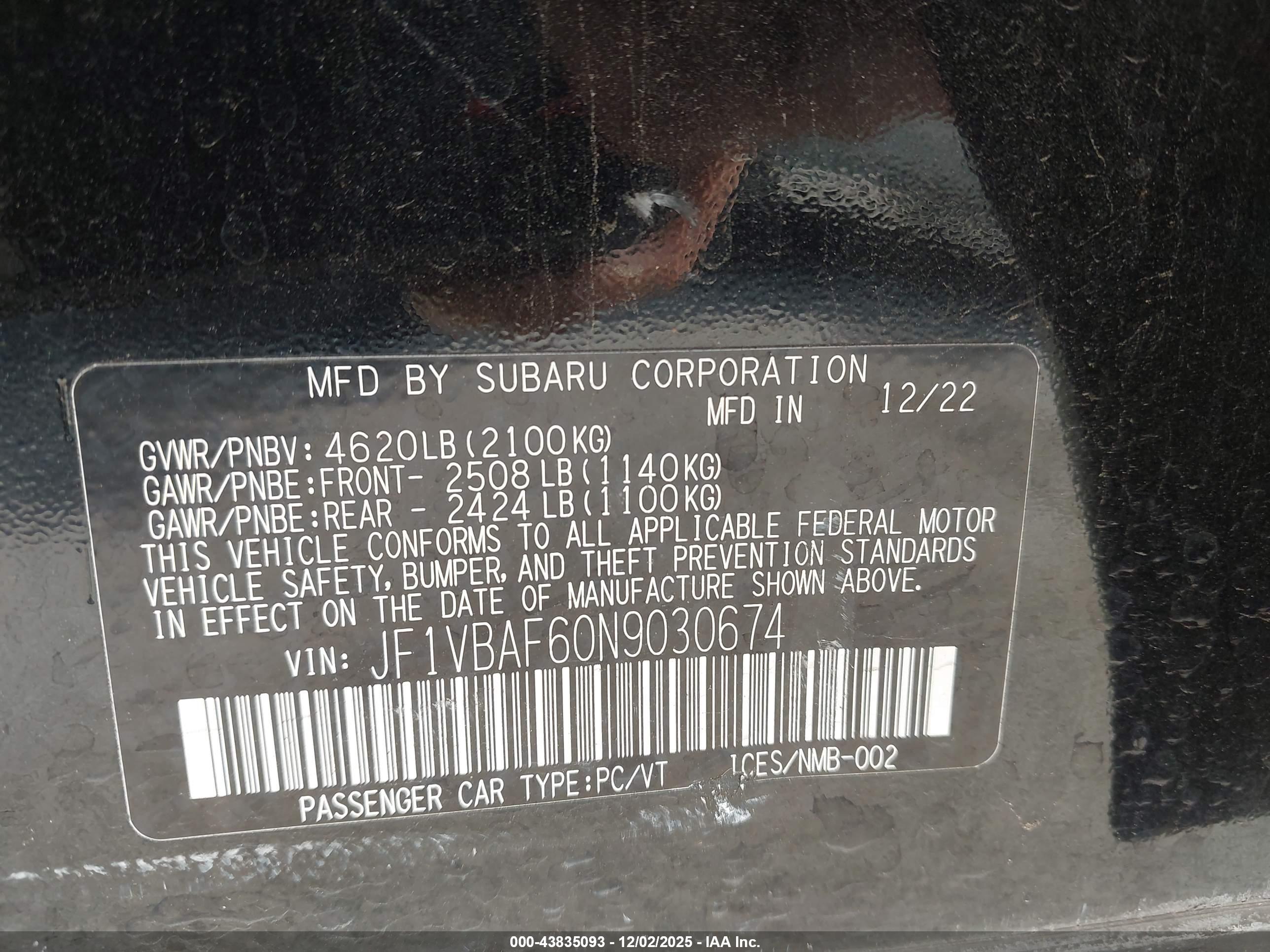 SUBARU WRX image 9