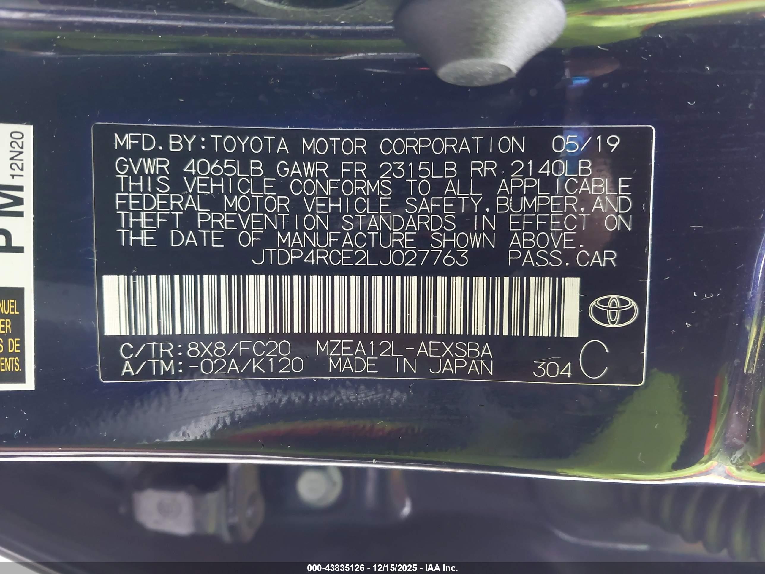 TOYOTA COROLLA image 9