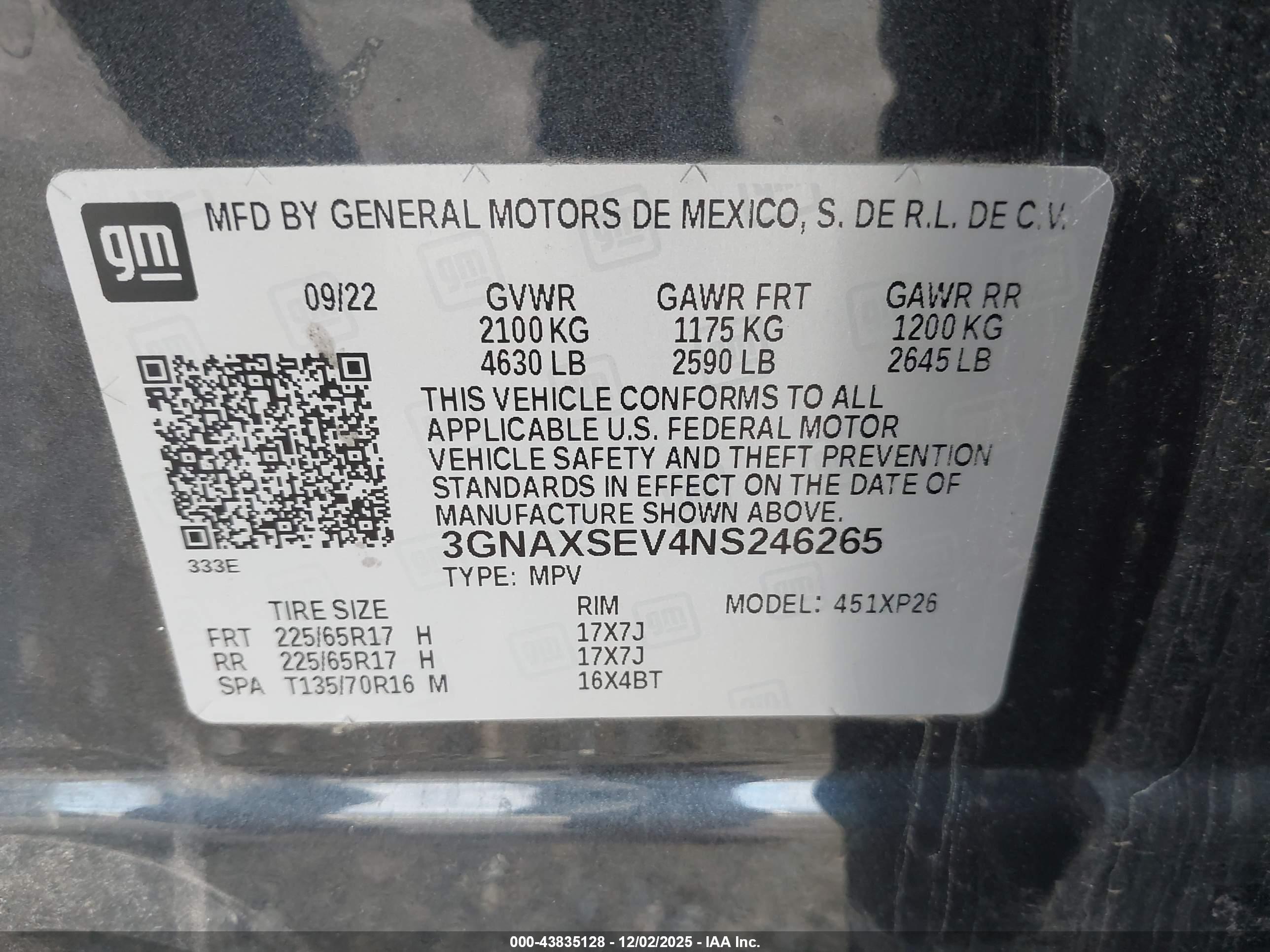 CHEVROLET EQUINOX image 9