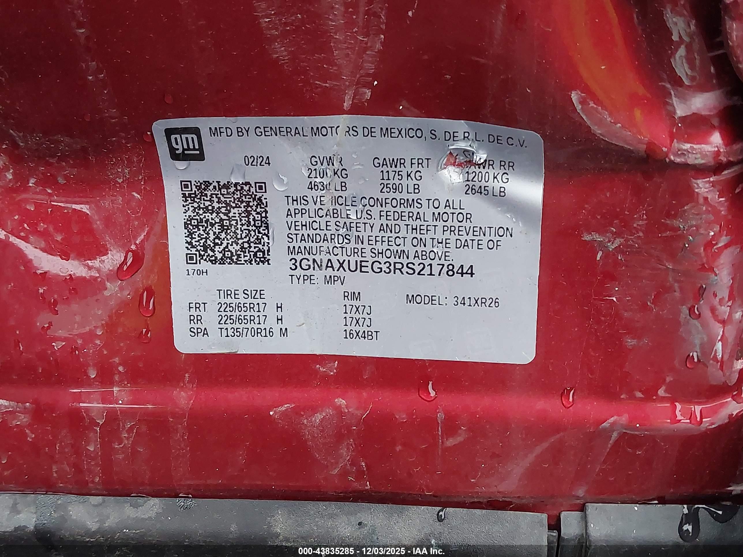 CHEVROLET EQUINOX image 9