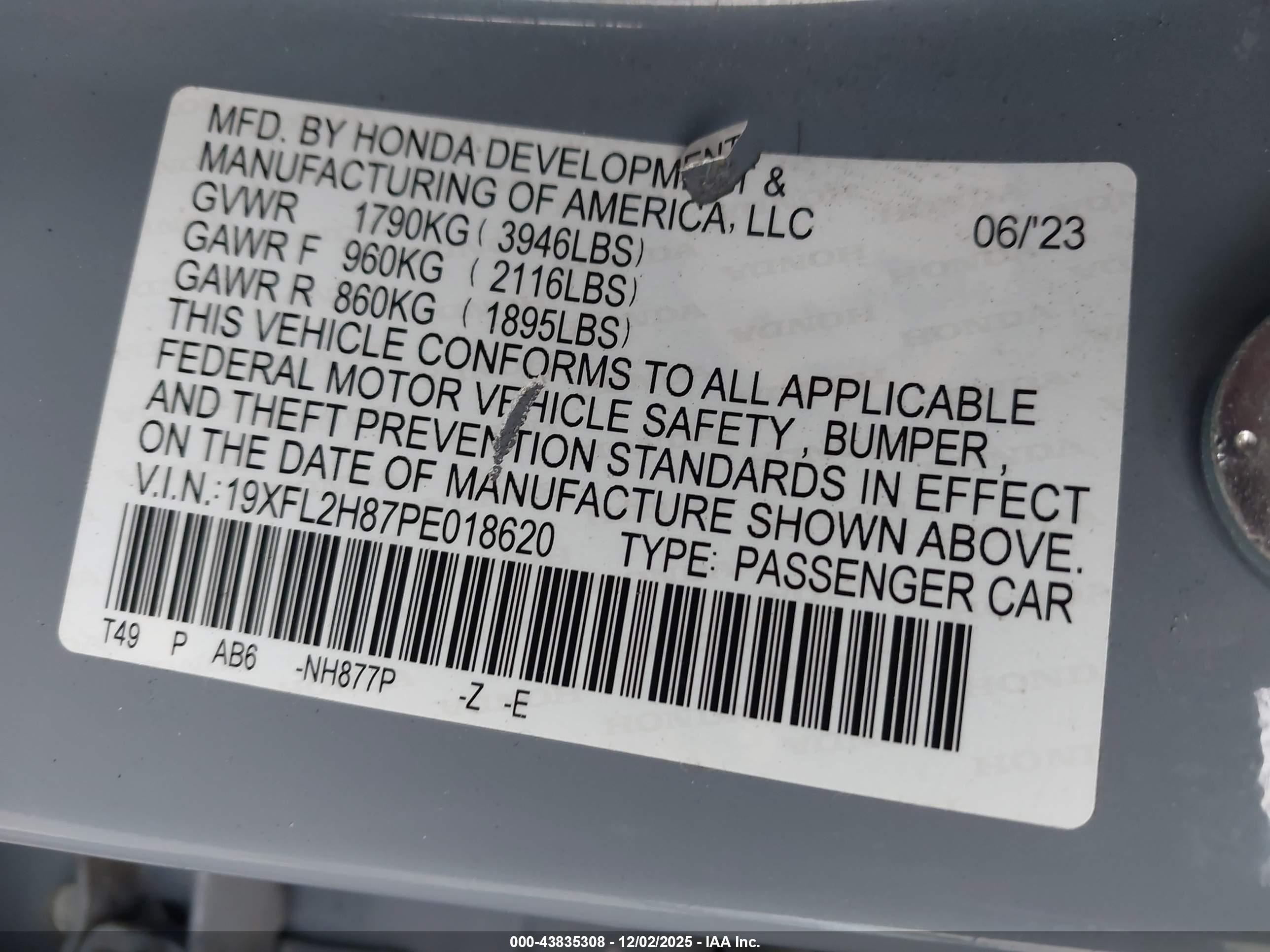 HONDA CIVIC image 9