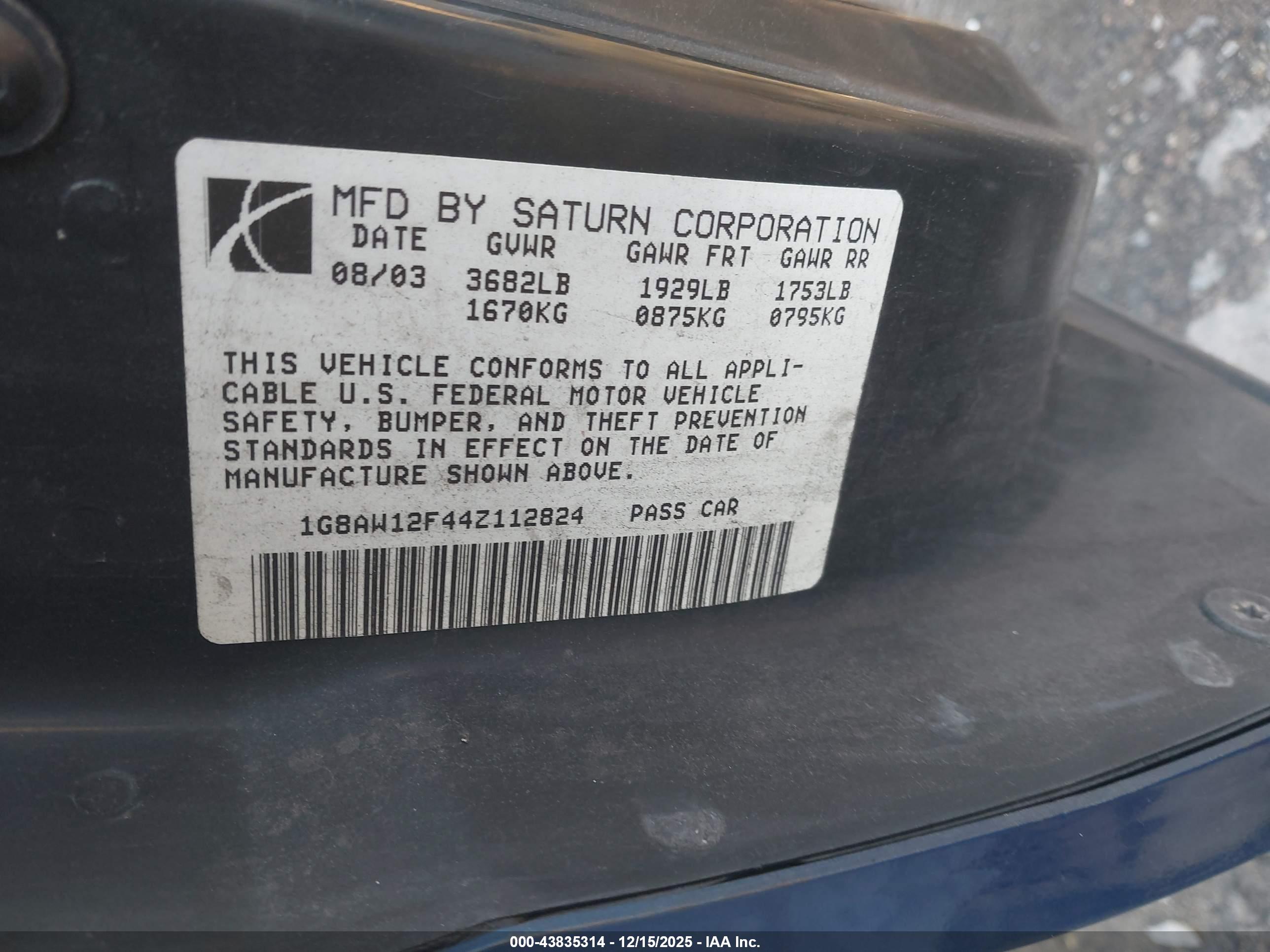 SATURN ION image 9