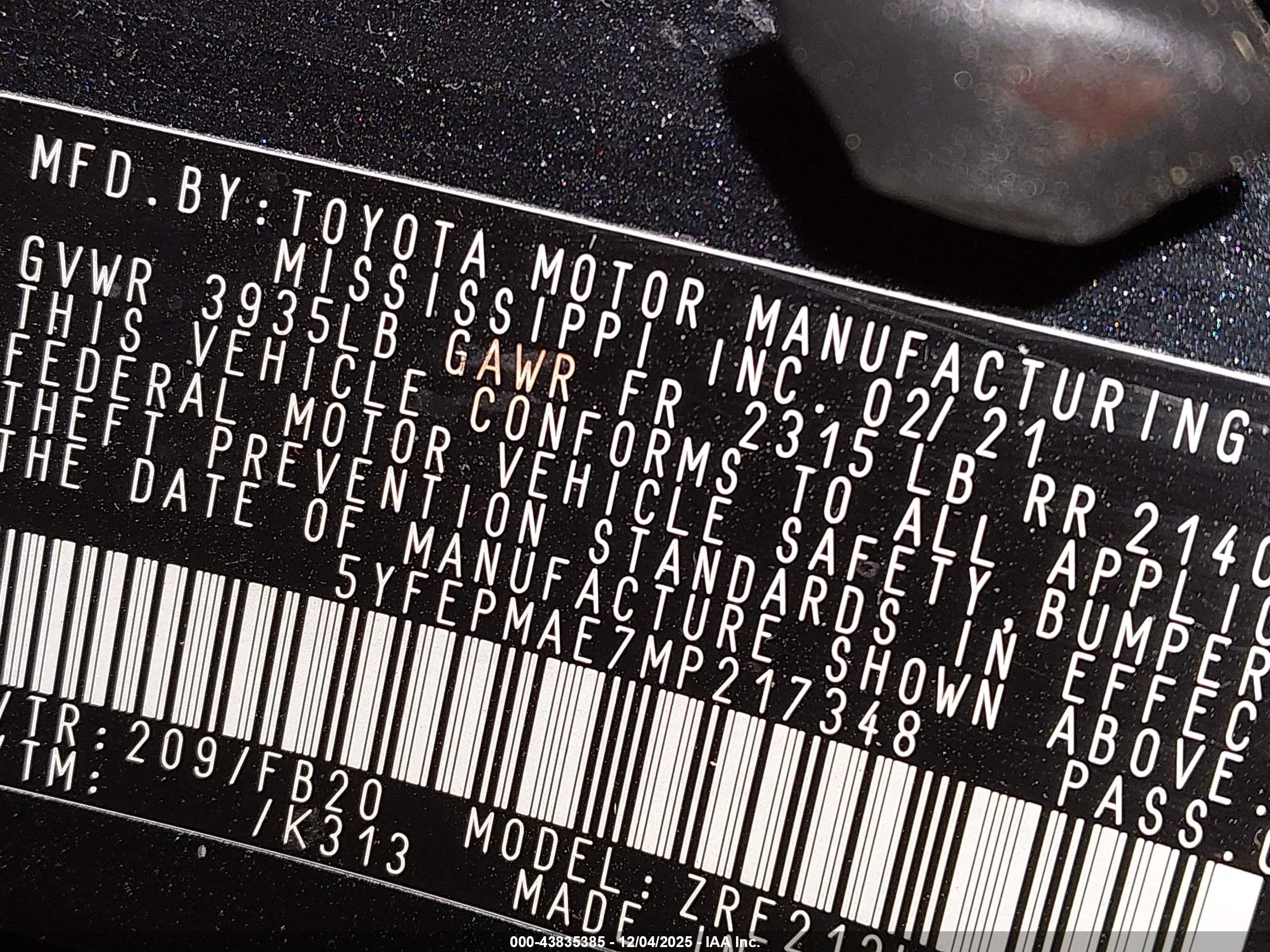 TOYOTA COROLLA image 9