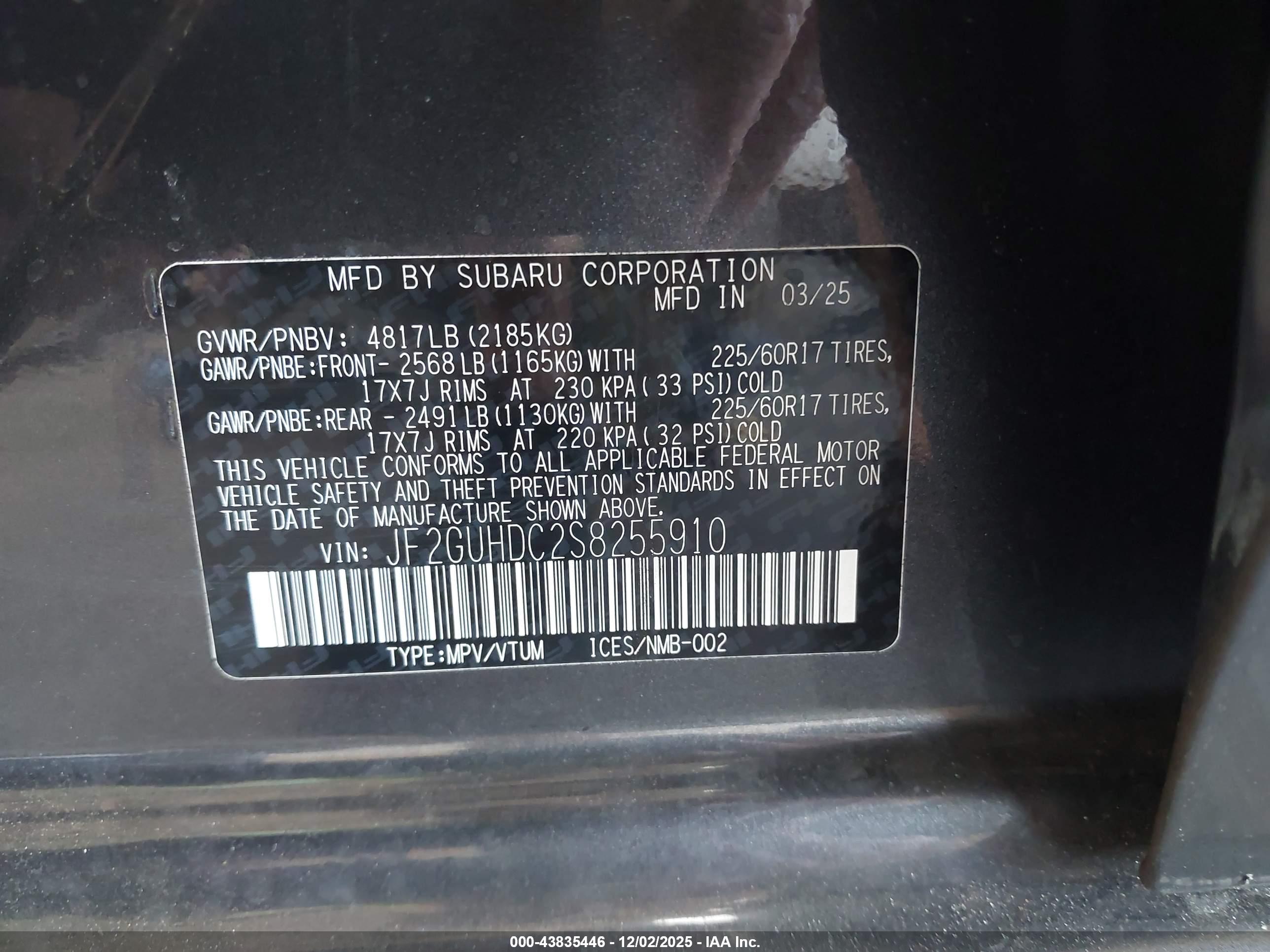 SUBARU CROSSTREK image 9