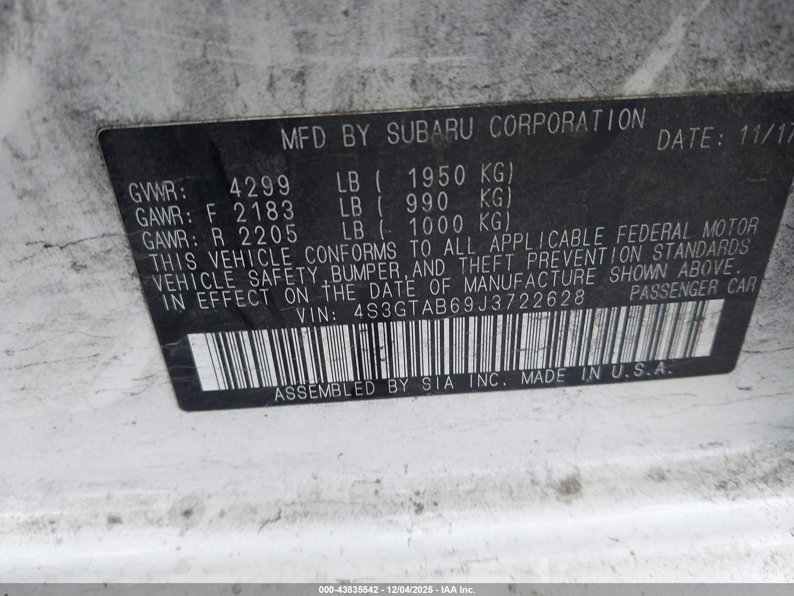 SUBARU IMPREZA image 9