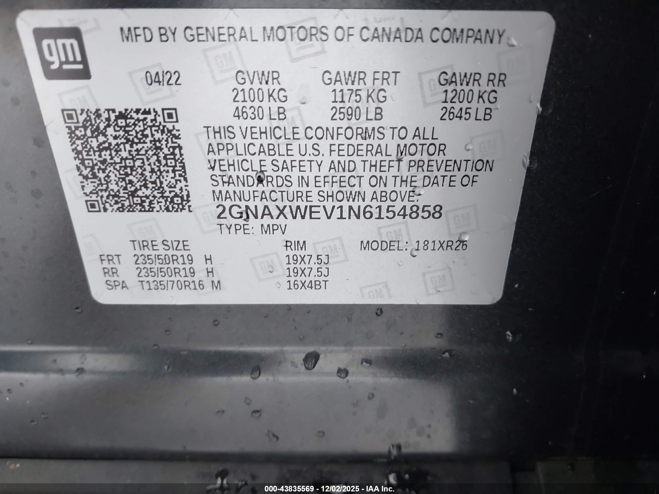 CHEVROLET EQUINOX image 9