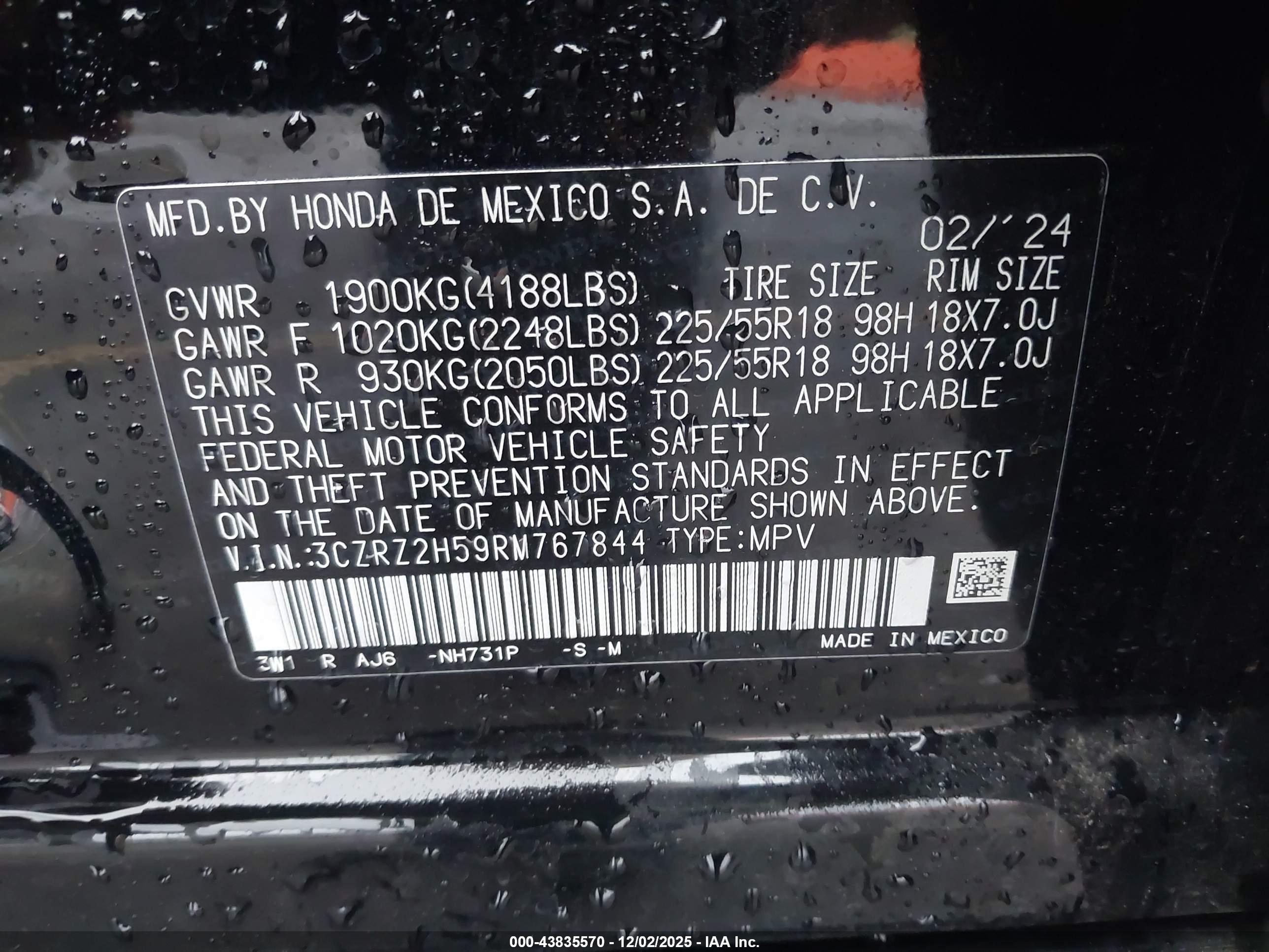 HONDA HR-V image 9
