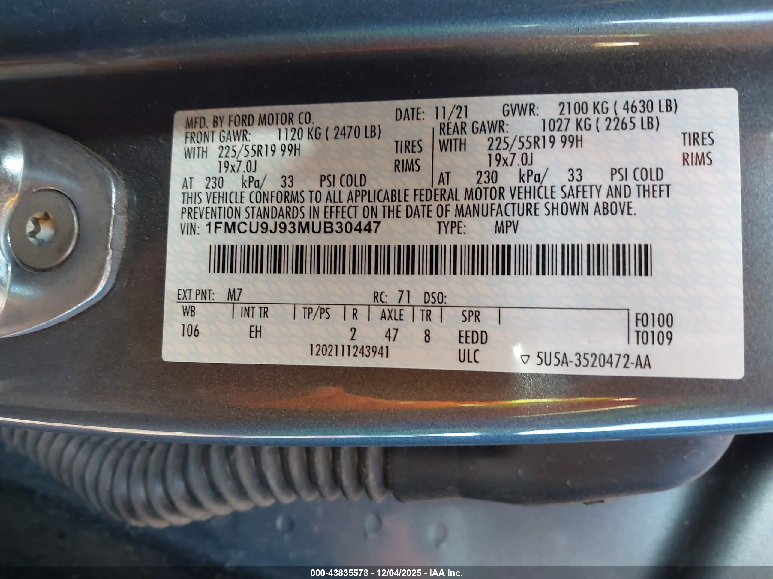 FORD ESCAPE image 9
