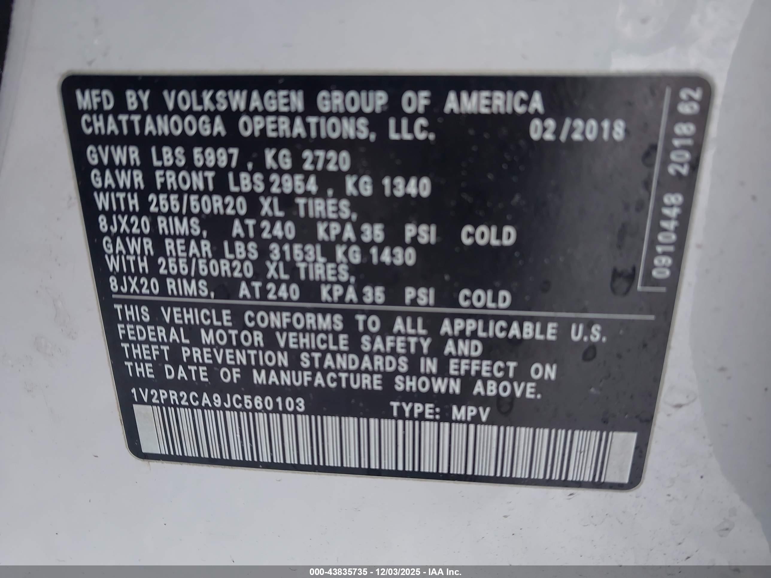 VOLKSWAGEN ATLAS image 9
