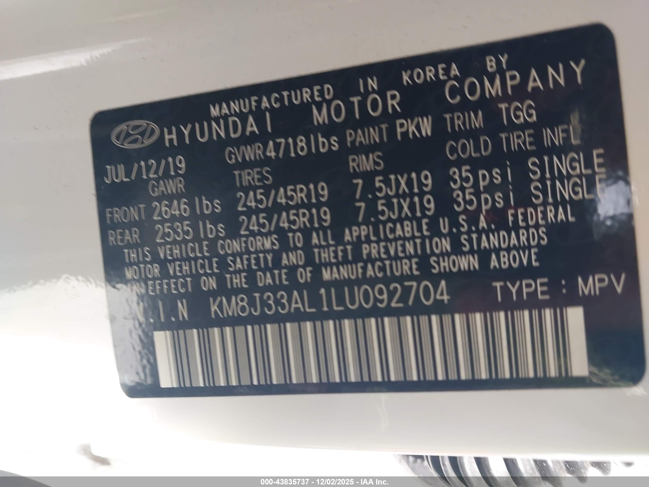 HYUNDAI TUCSON image 9