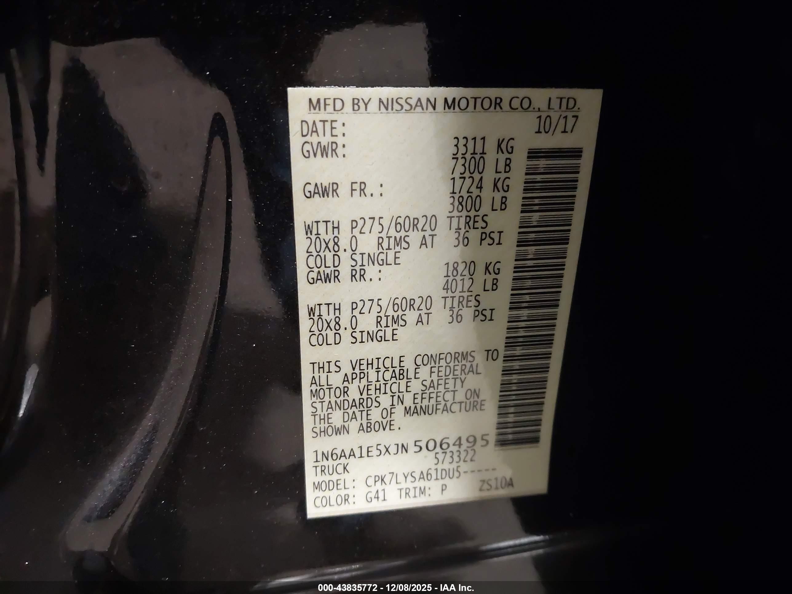 NISSAN TITAN image 9