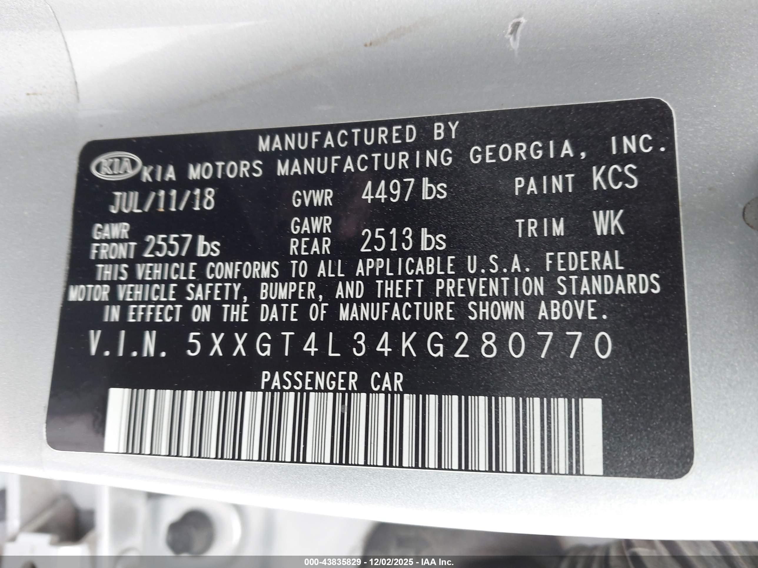 KIA OPTIMA image 9