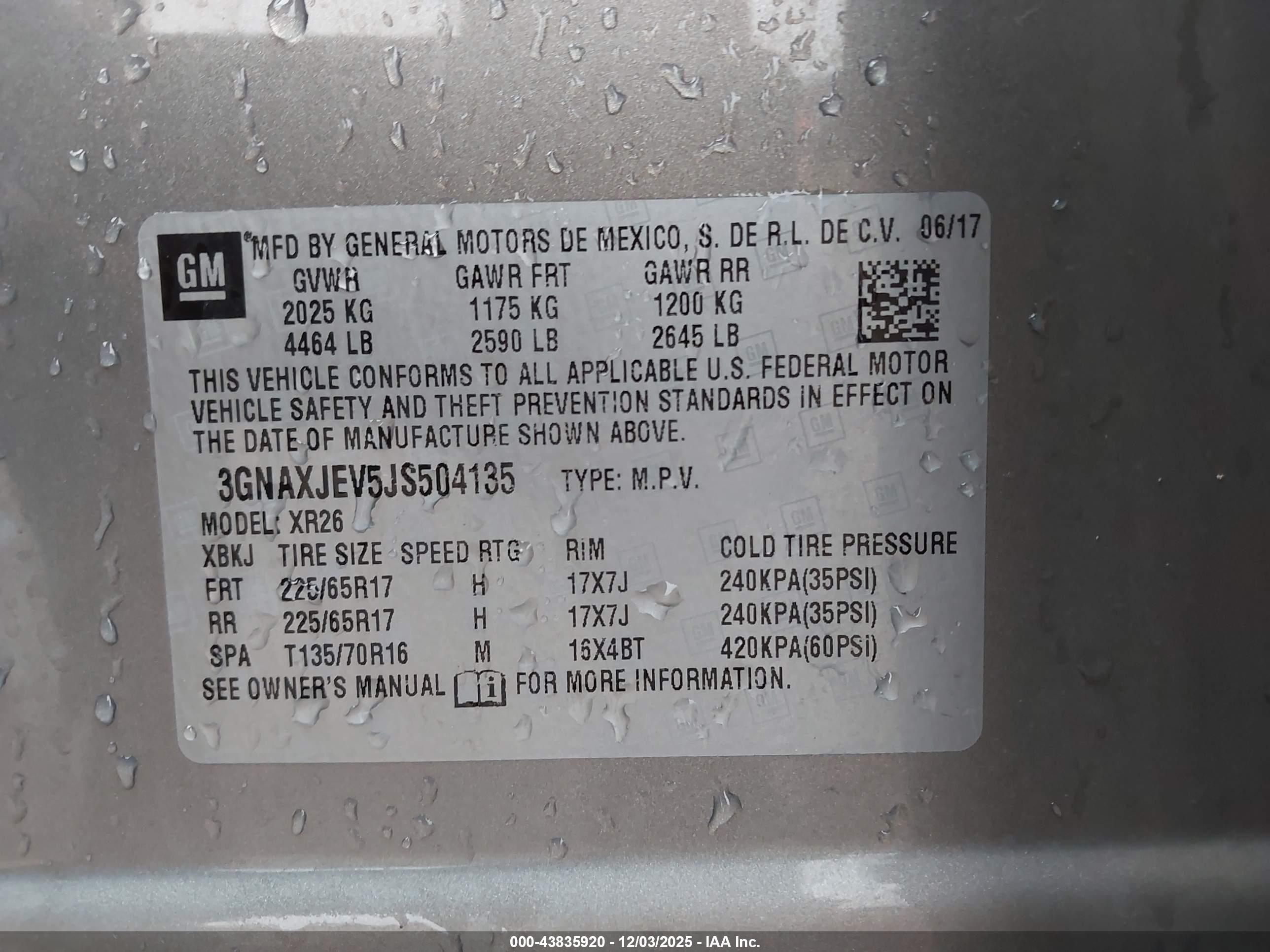 CHEVROLET EQUINOX image 9