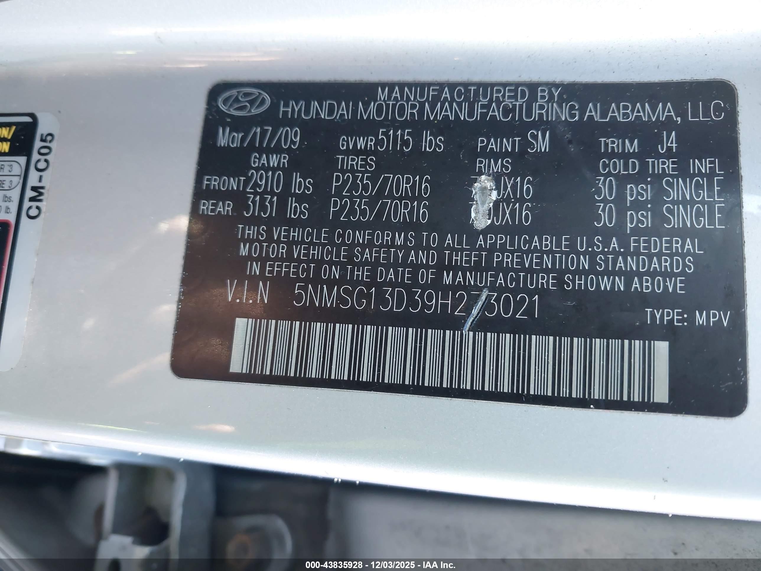HYUNDAI SANTA image 9