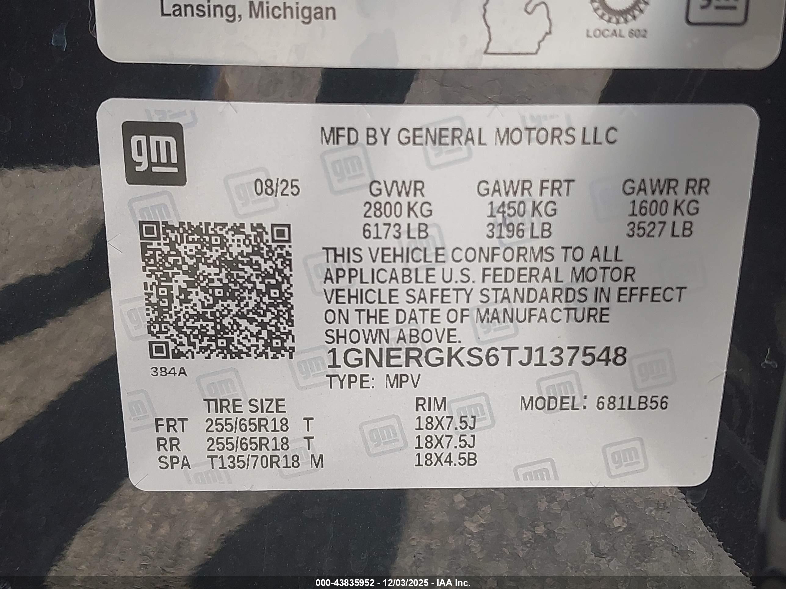 CHEVROLET TRAVERSE image 9