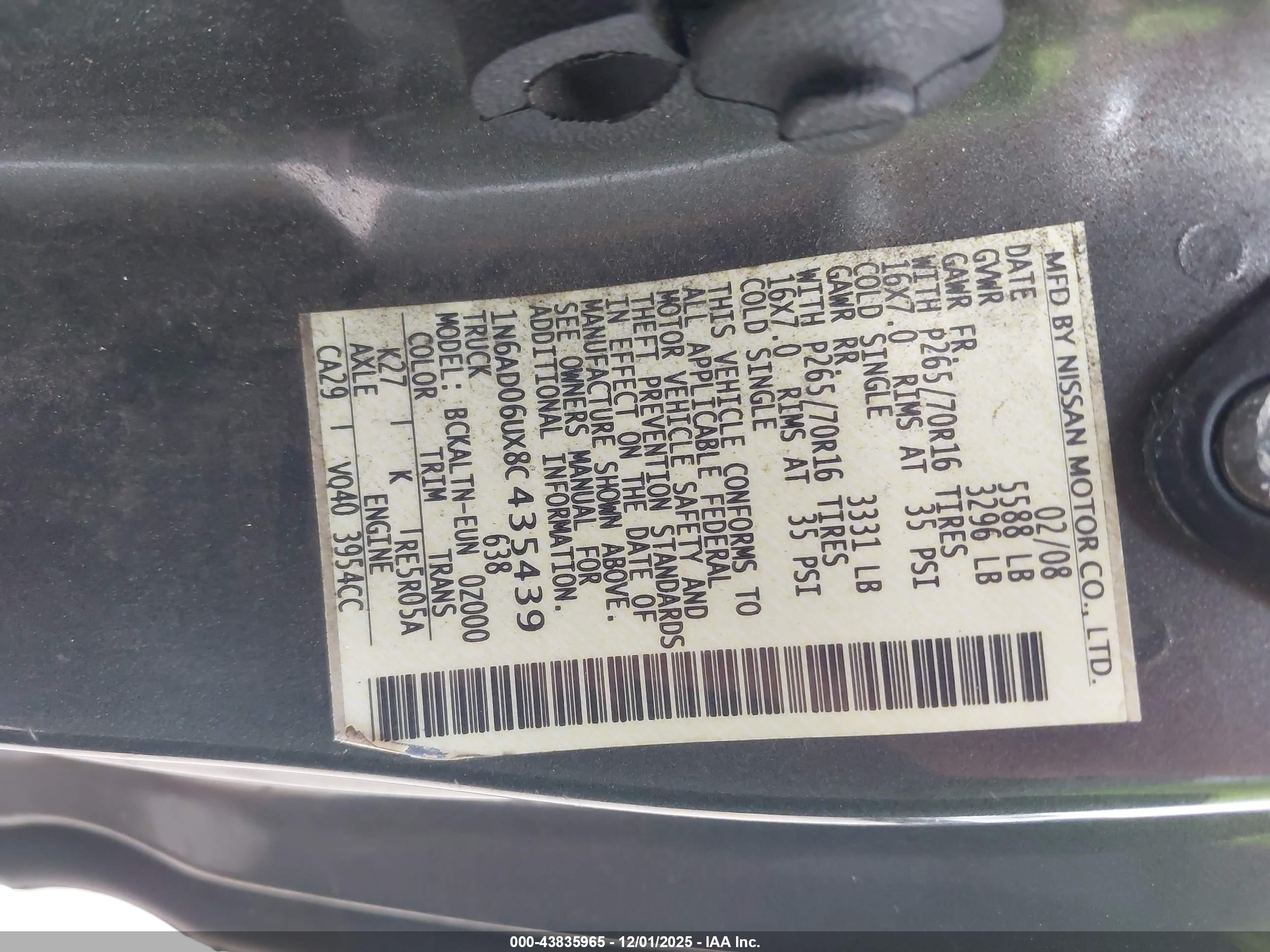 NISSAN FRONTIER image 9