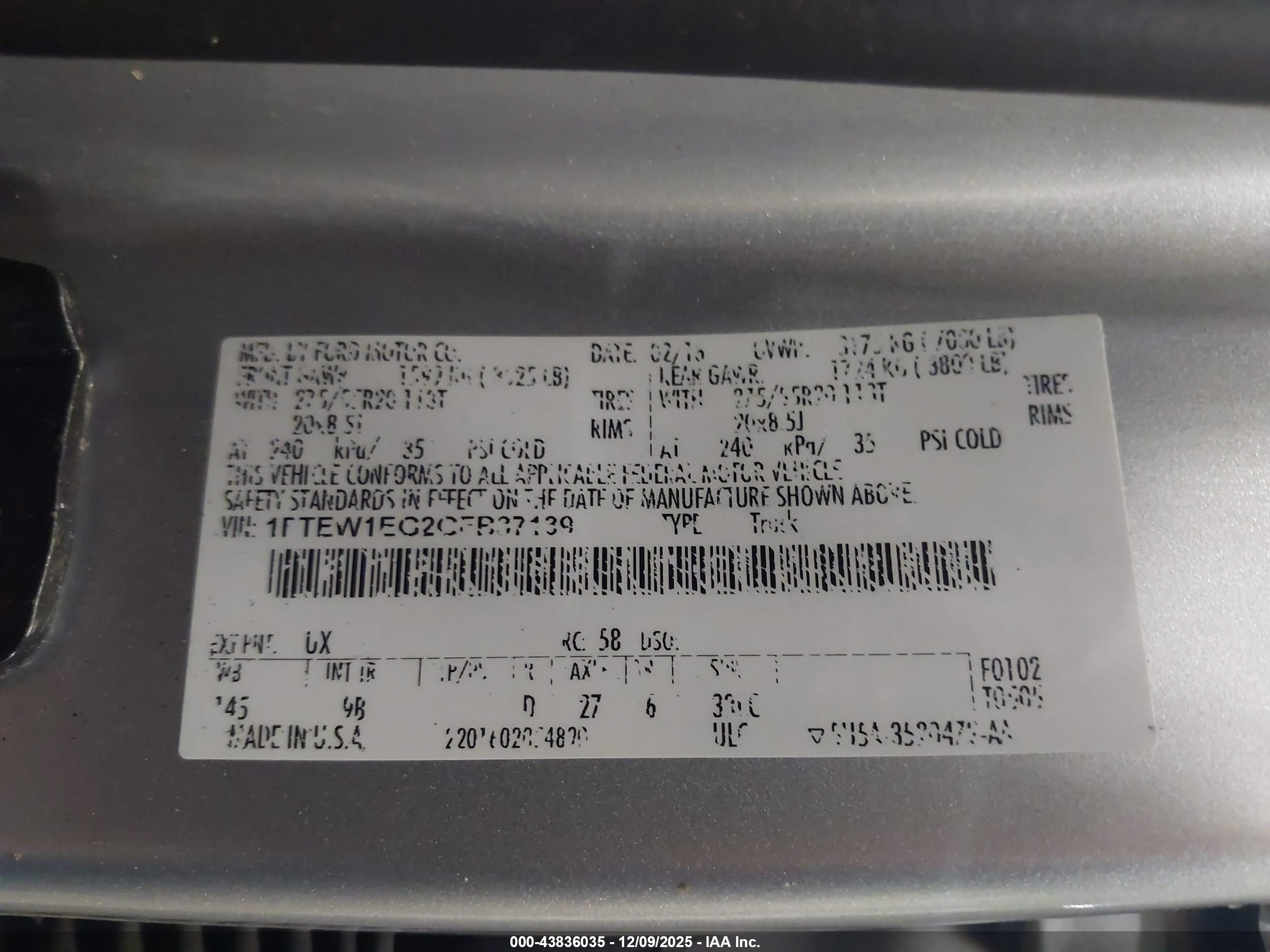 FORD F-150 image 9