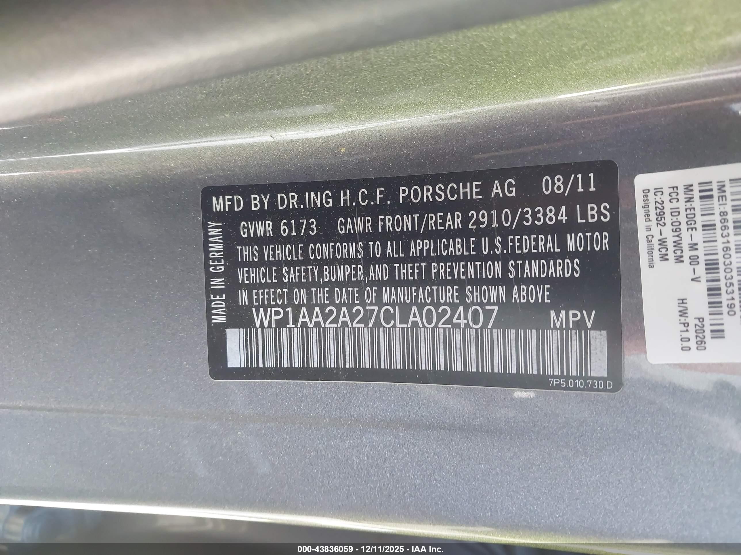 PORSCHE CAYENNE image 9