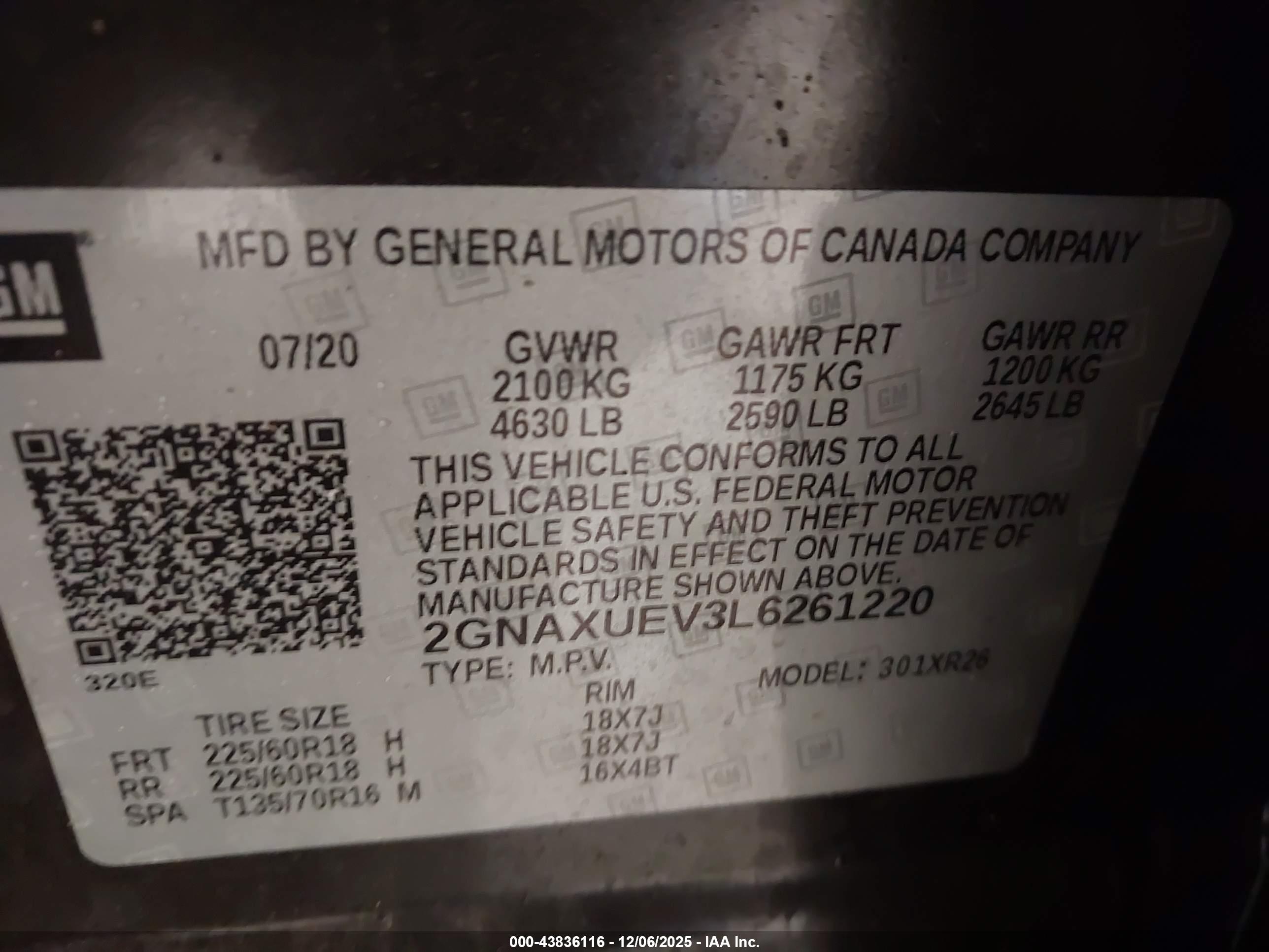 CHEVROLET EQUINOX image 9