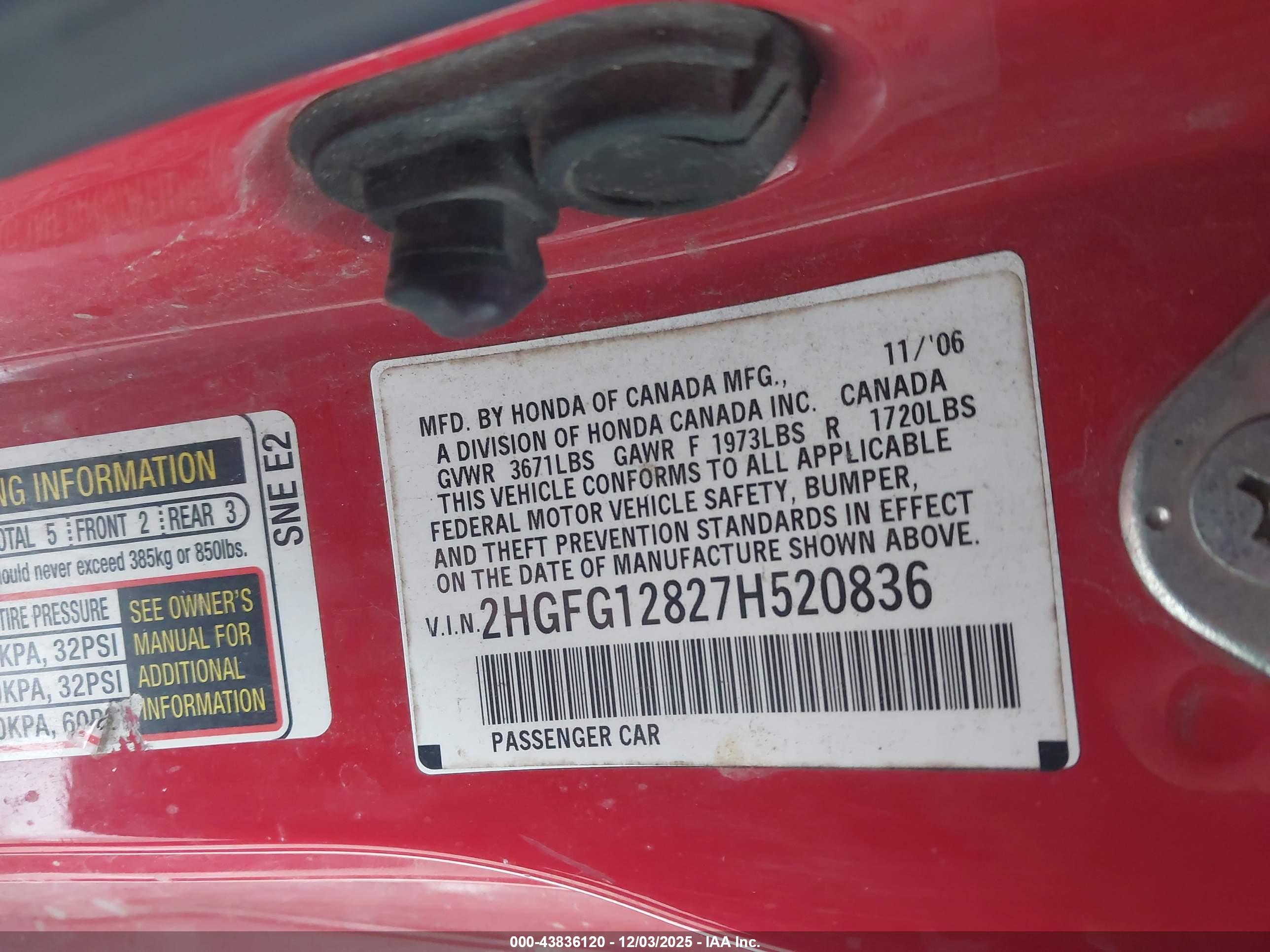 HONDA CIVIC image 9