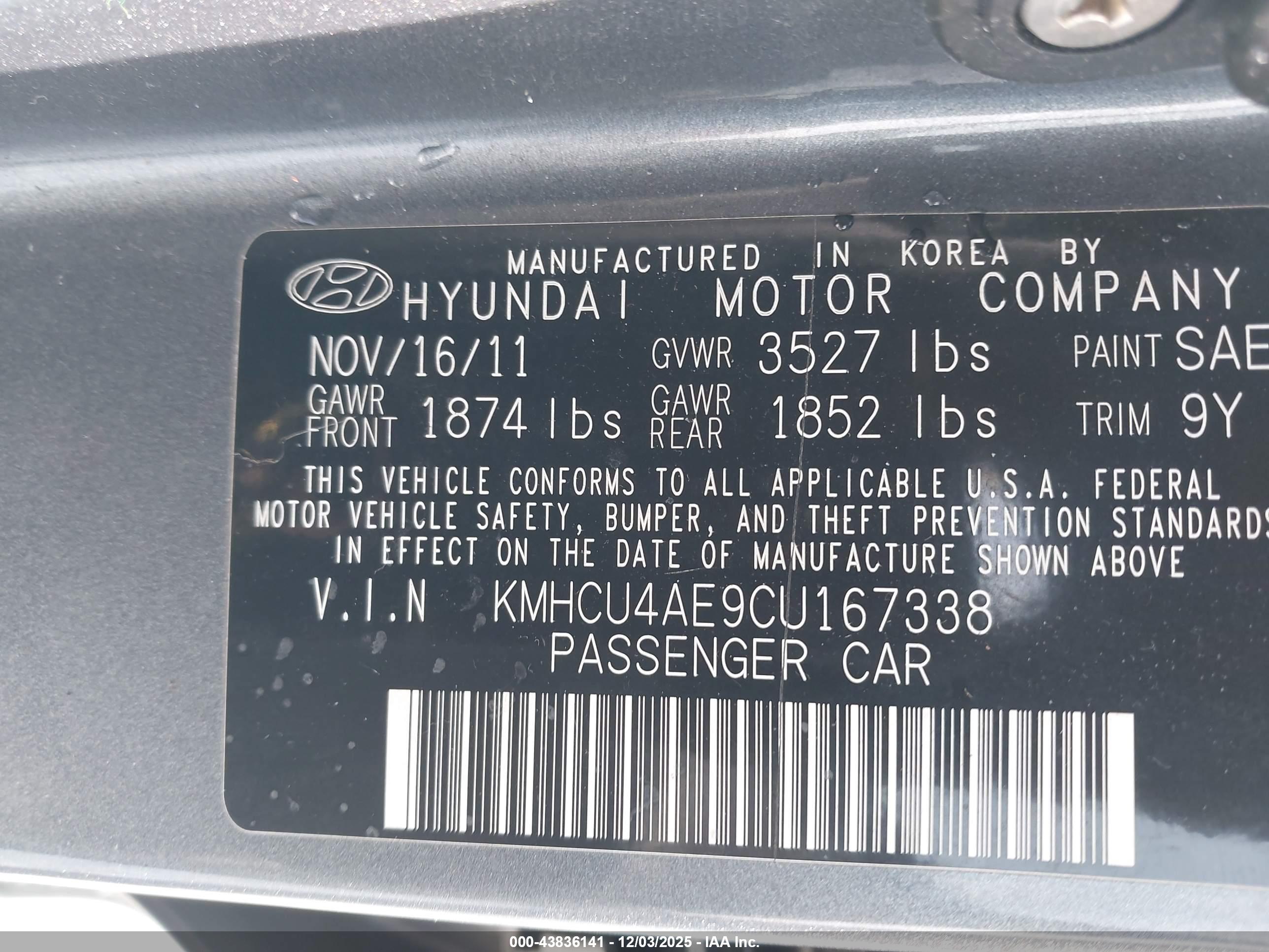 HYUNDAI ACCENT image 9