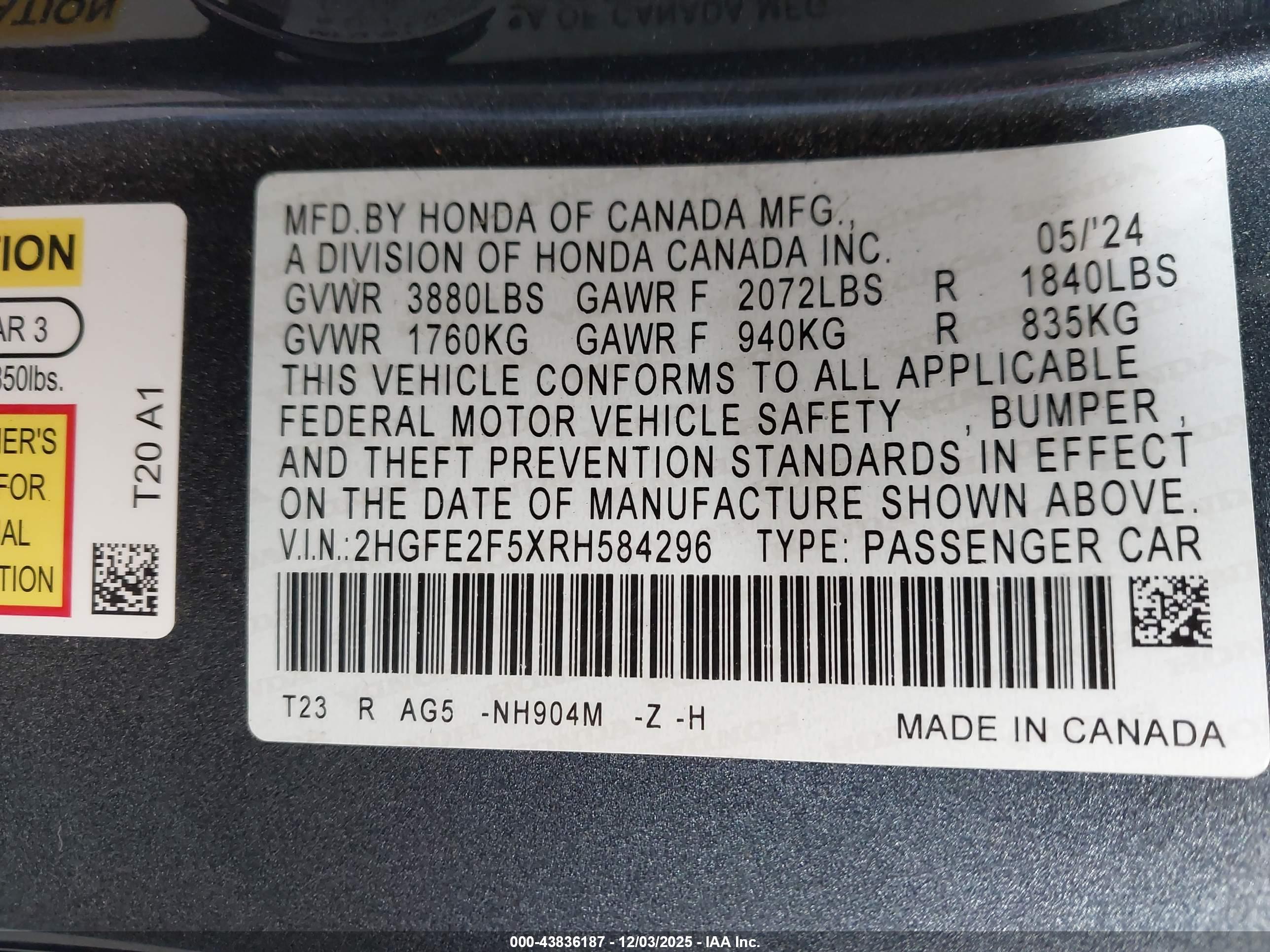 HONDA CIVIC image 9