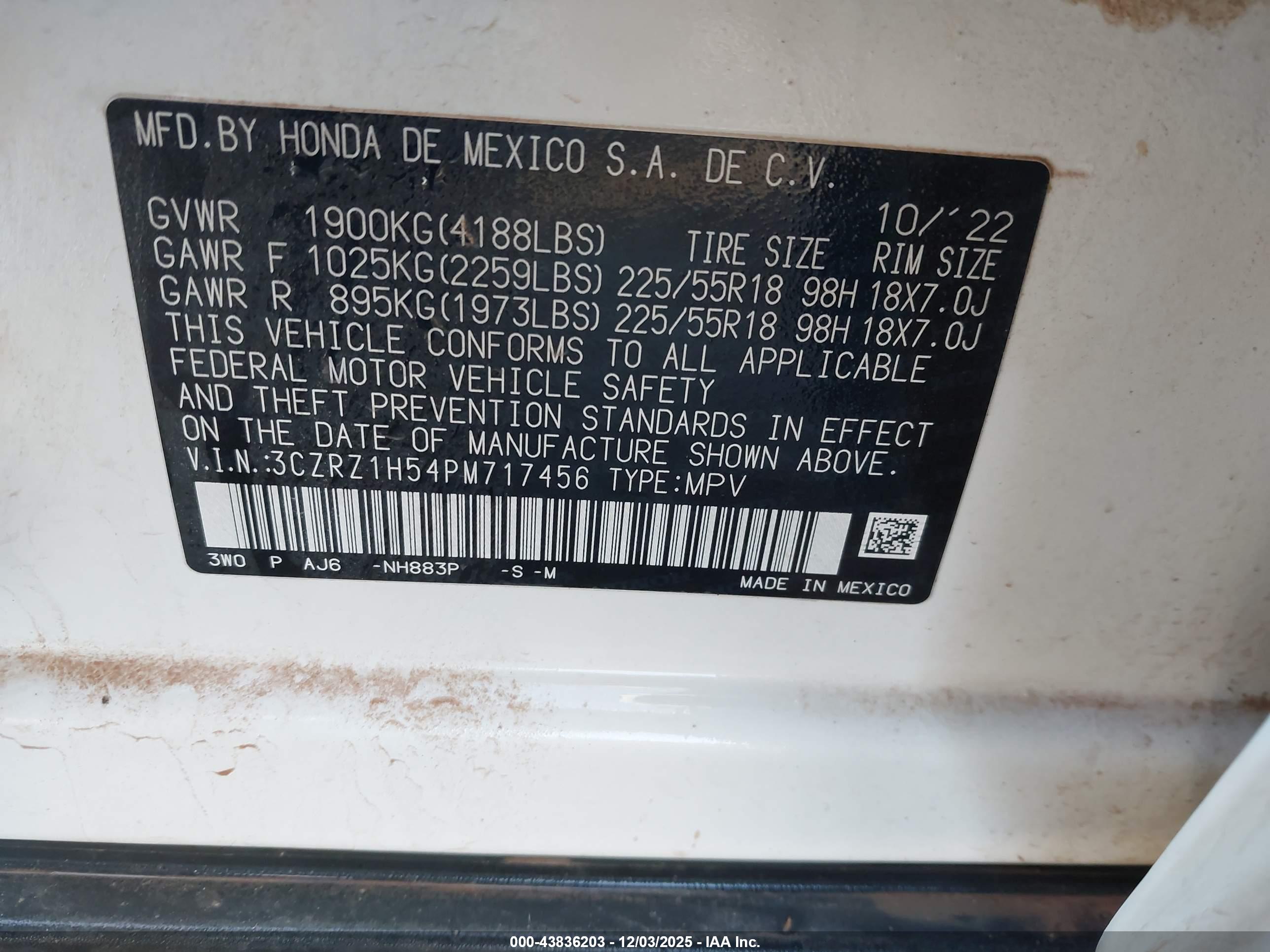HONDA HR-V image 9