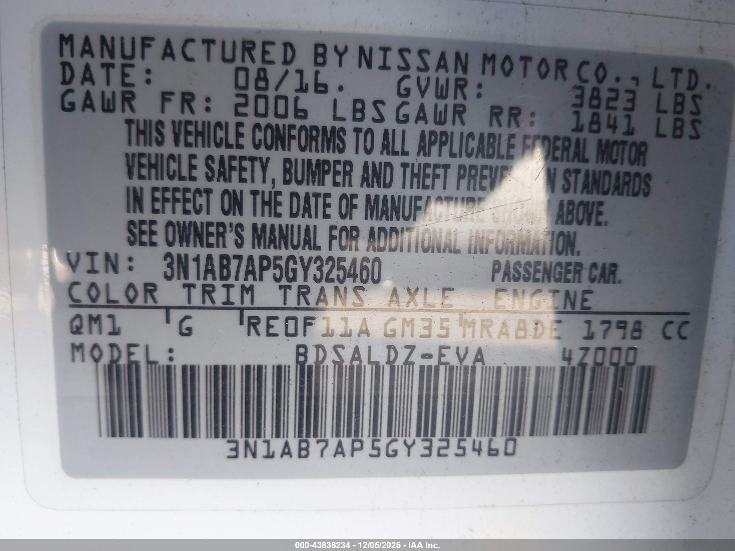 NISSAN SENTRA image 9