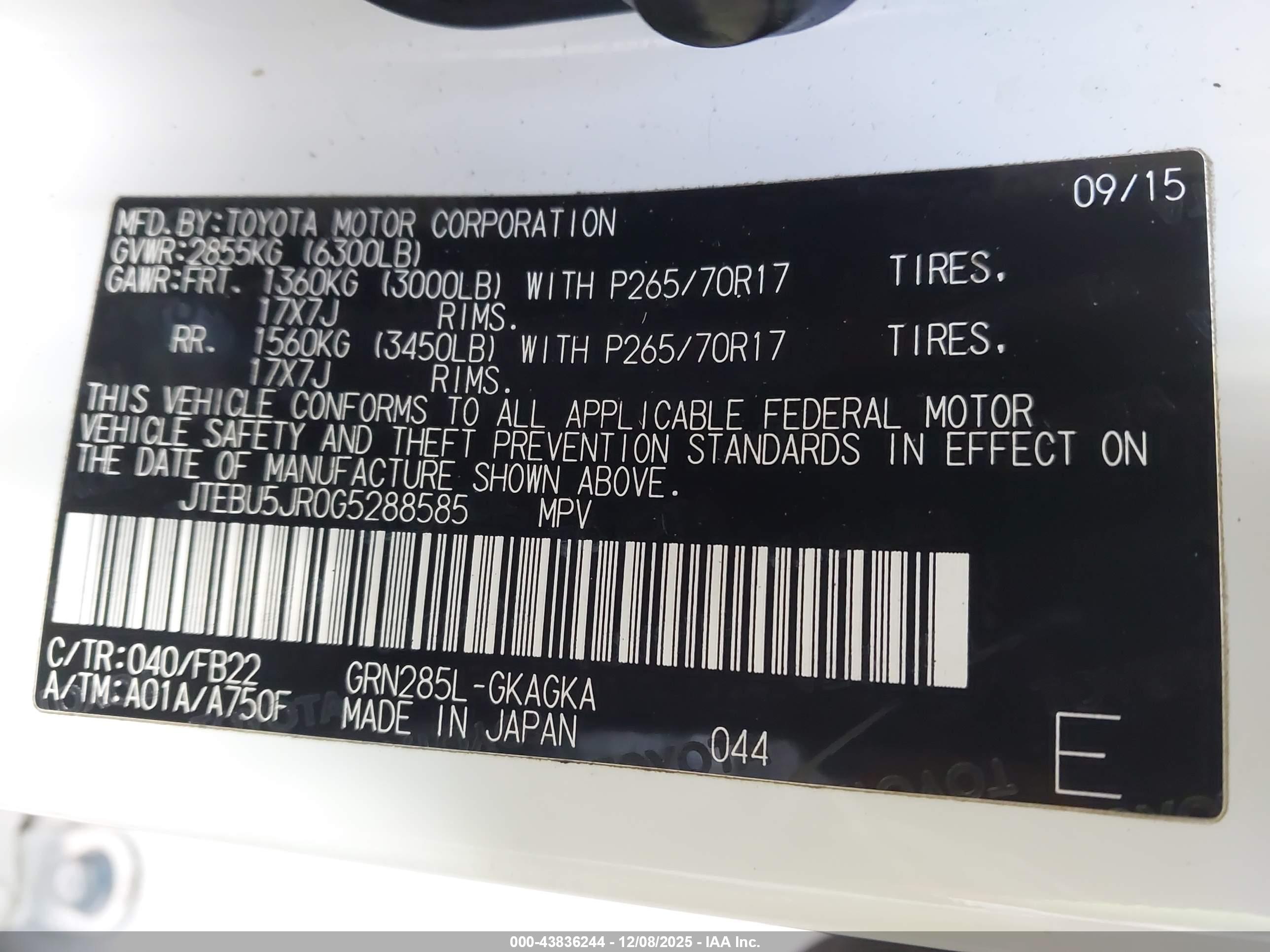 TOYOTA 4RUNNER image 9