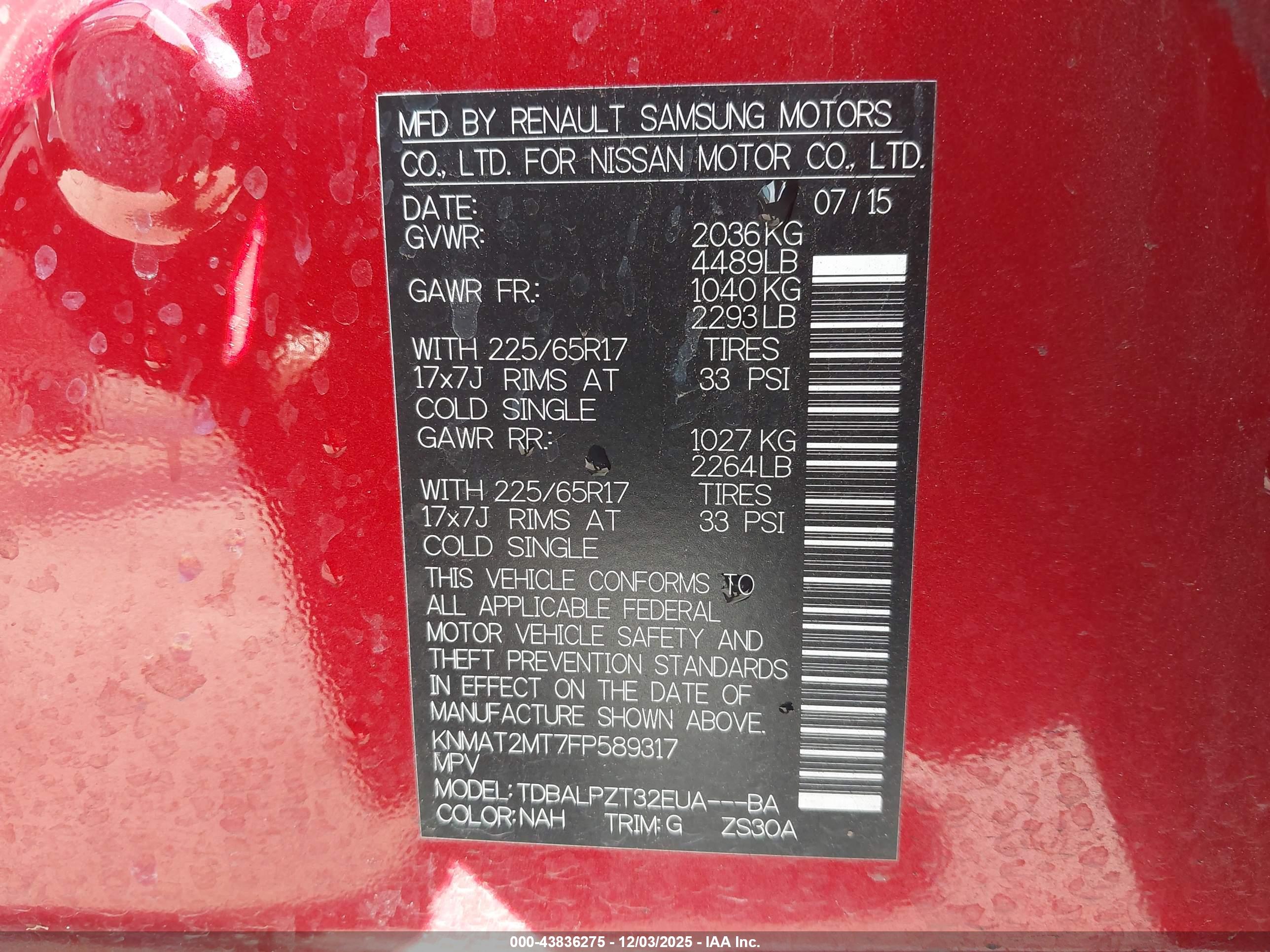NISSAN ROGUE image 9