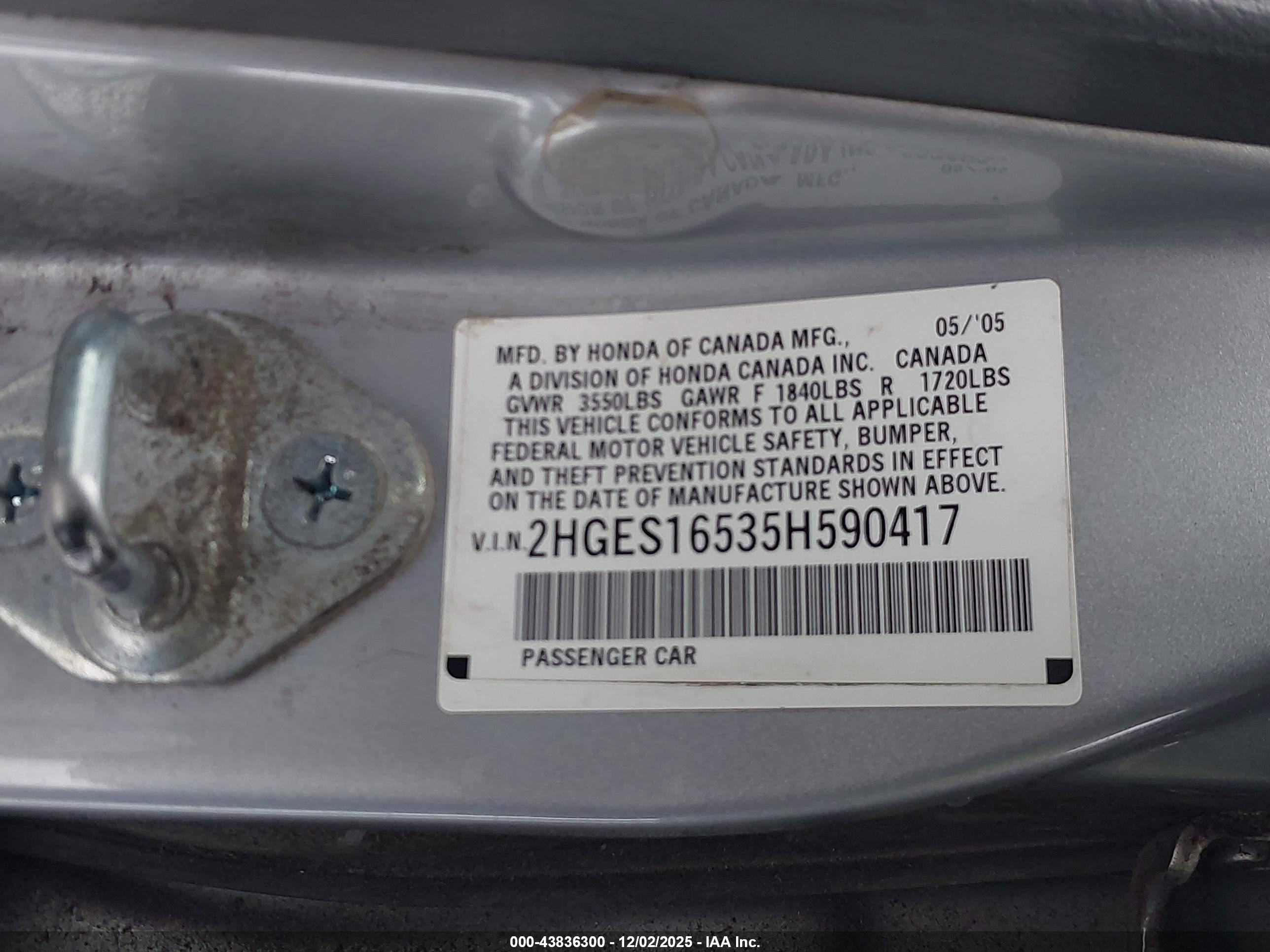 HONDA CIVIC image 9