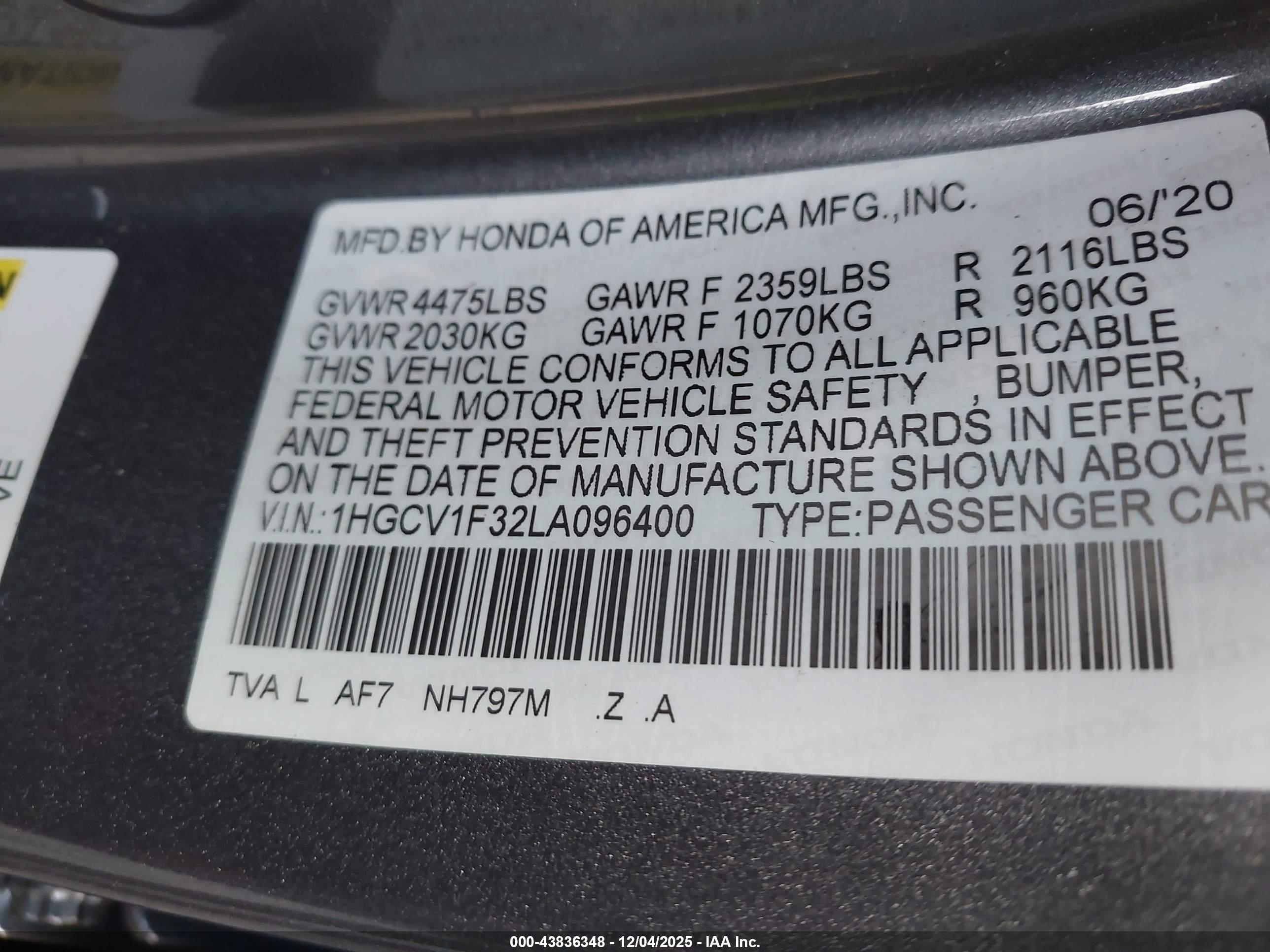 HONDA ACCORD image 9