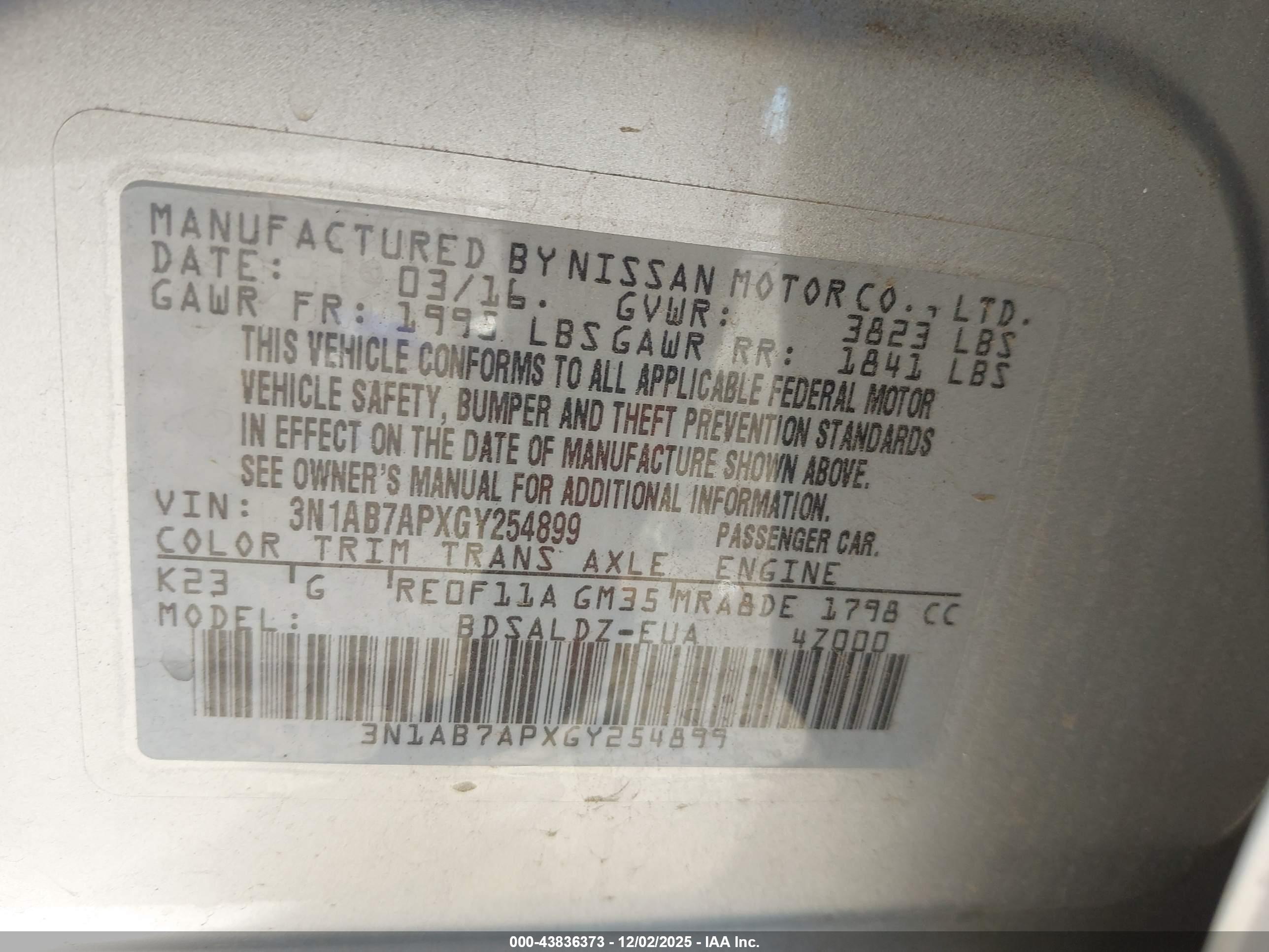 NISSAN SENTRA image 9