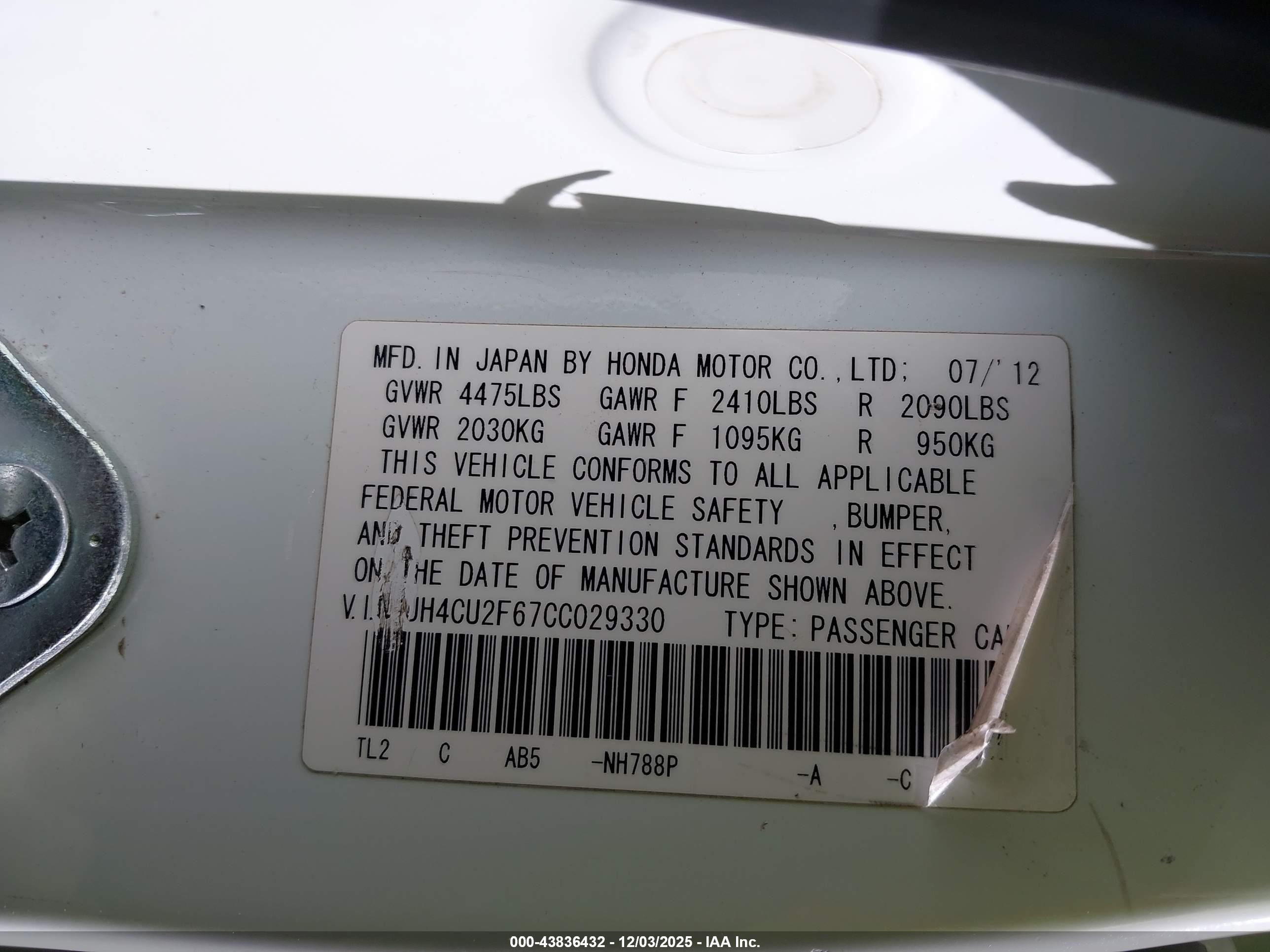 ACURA TSX image 9