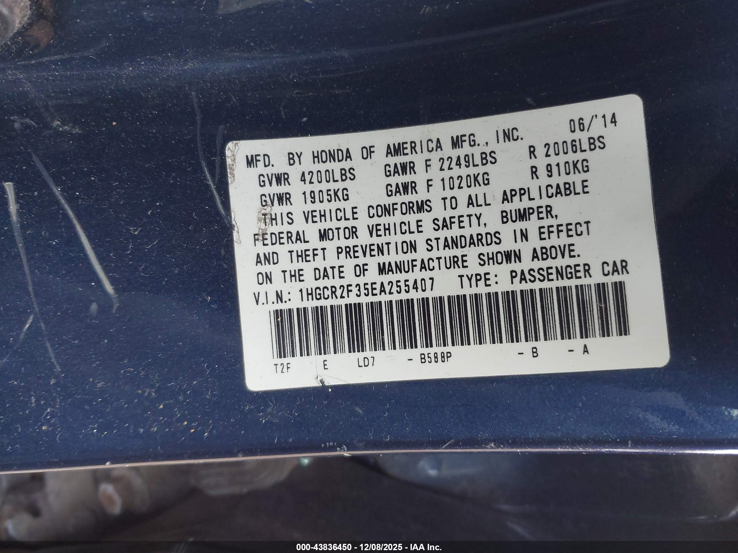 HONDA ACCORD image 9