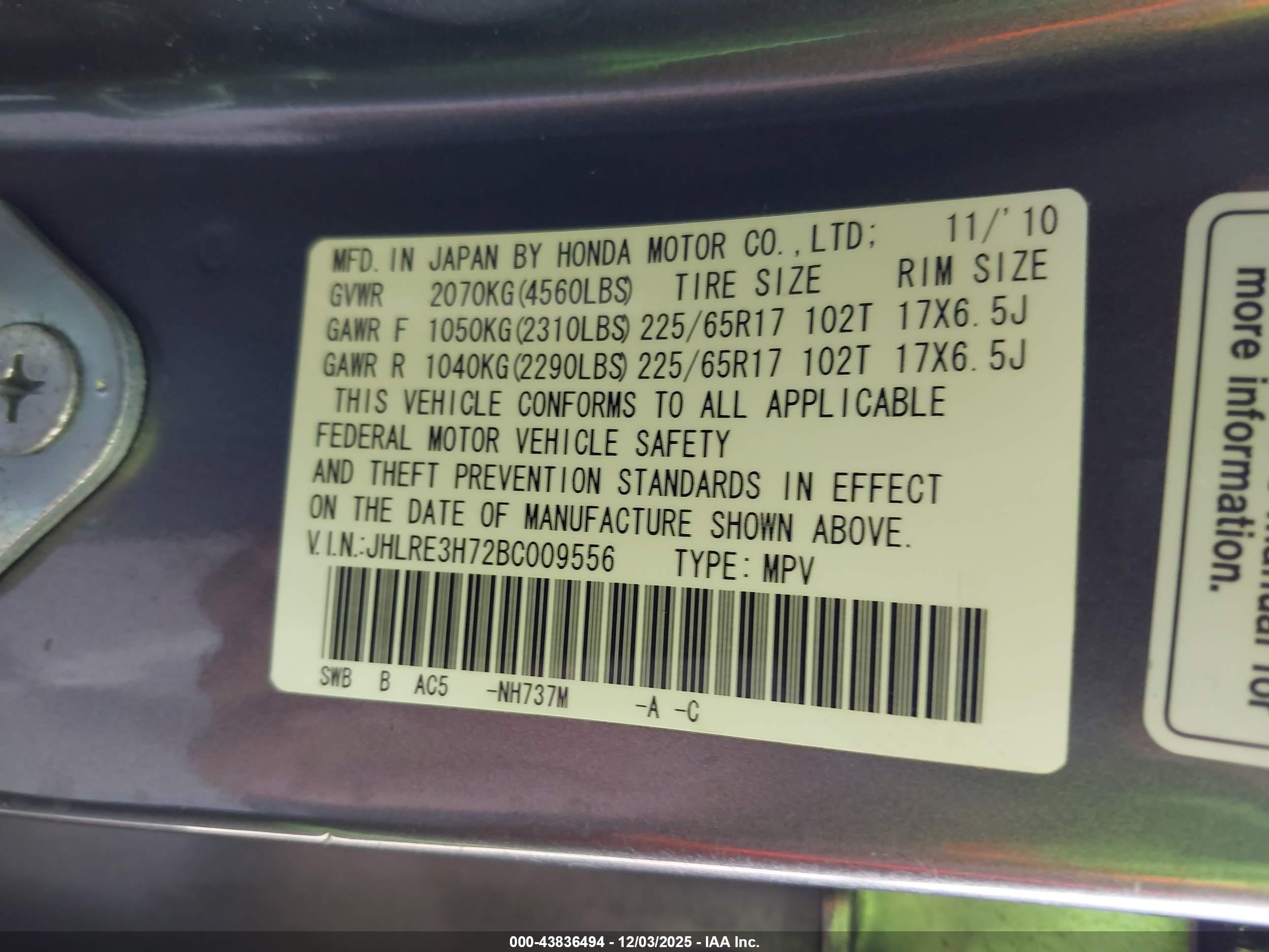 HONDA CR-V image 9