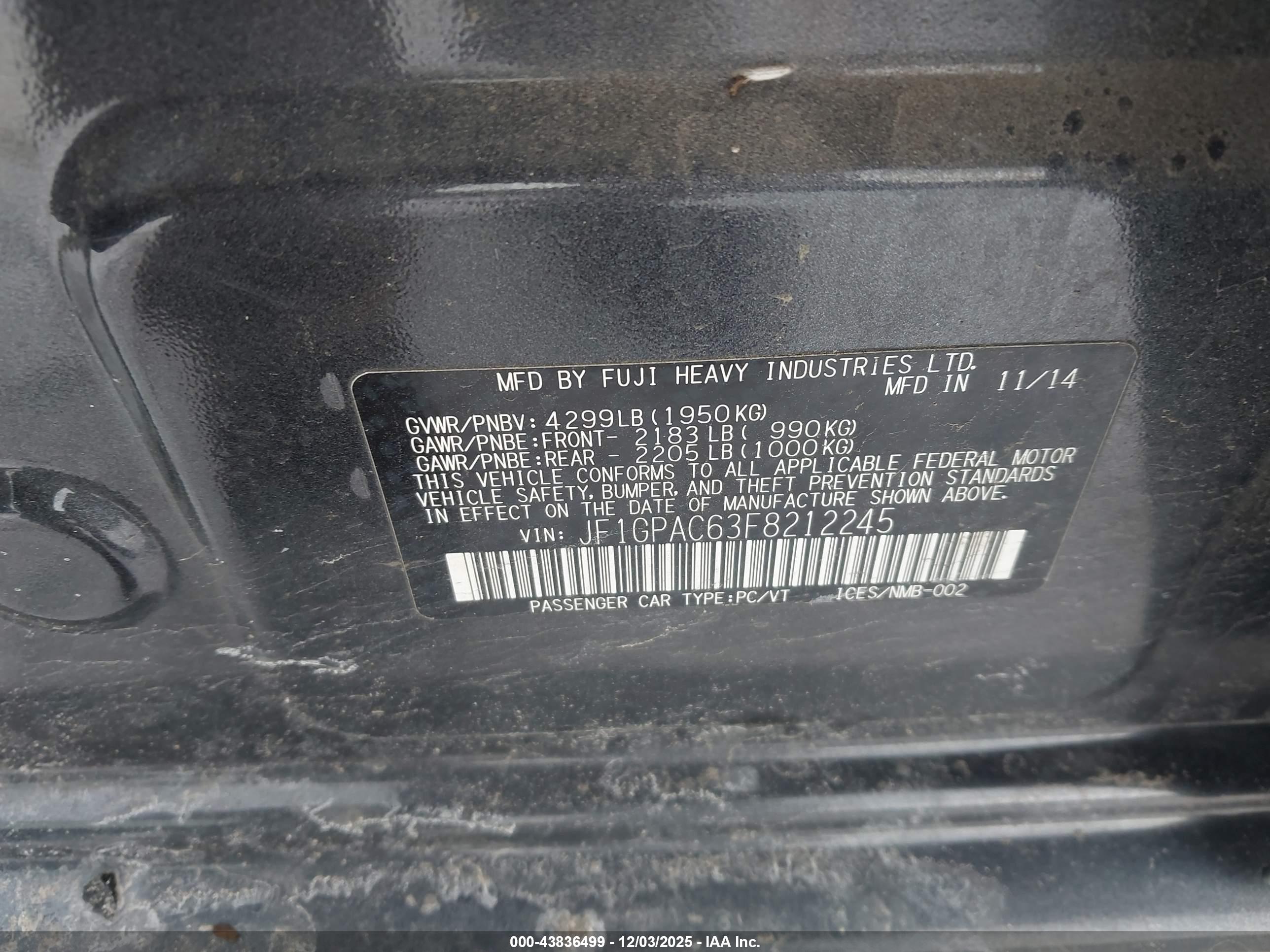 SUBARU IMPREZA image 9