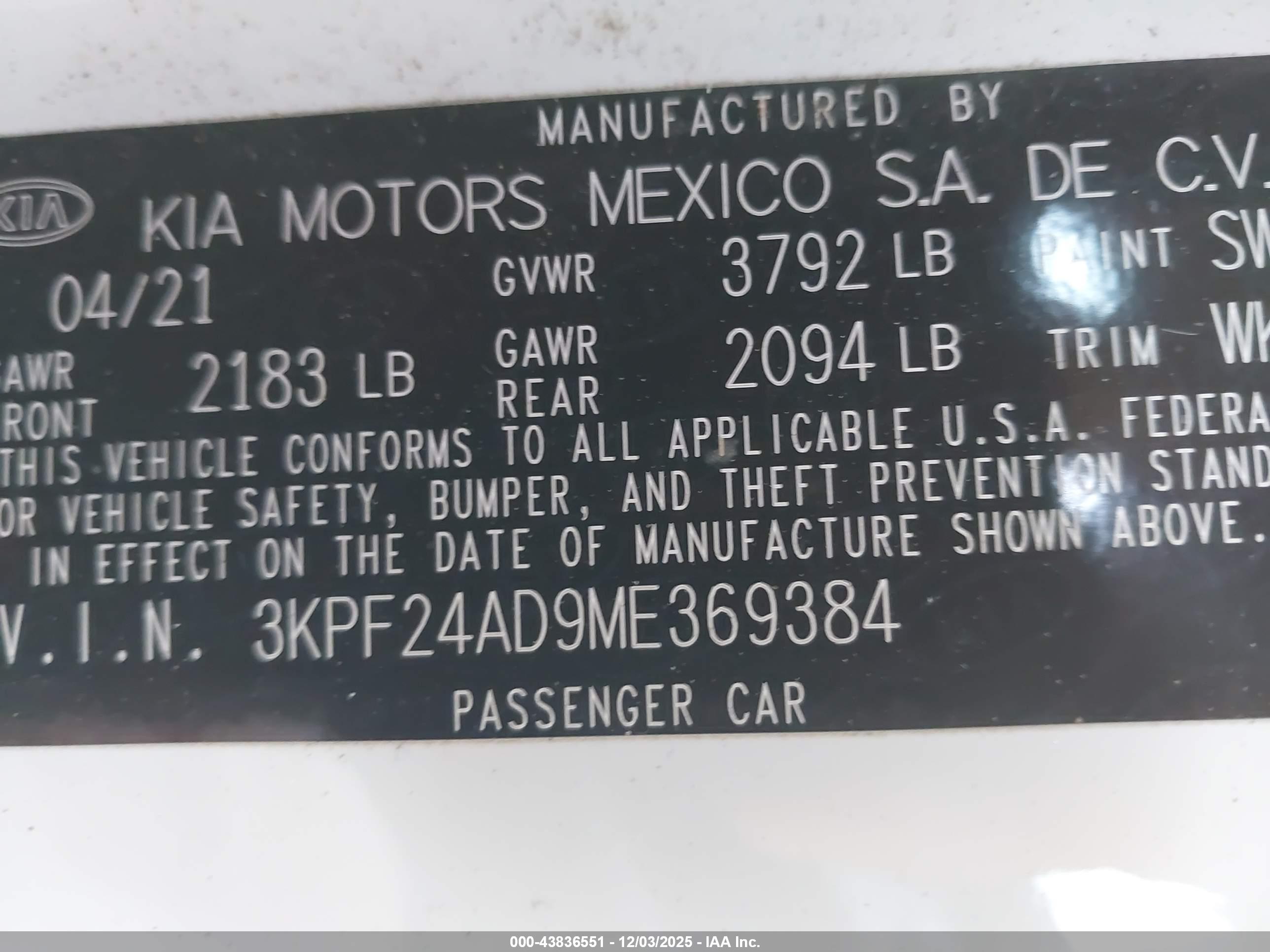 KIA FORTE image 9