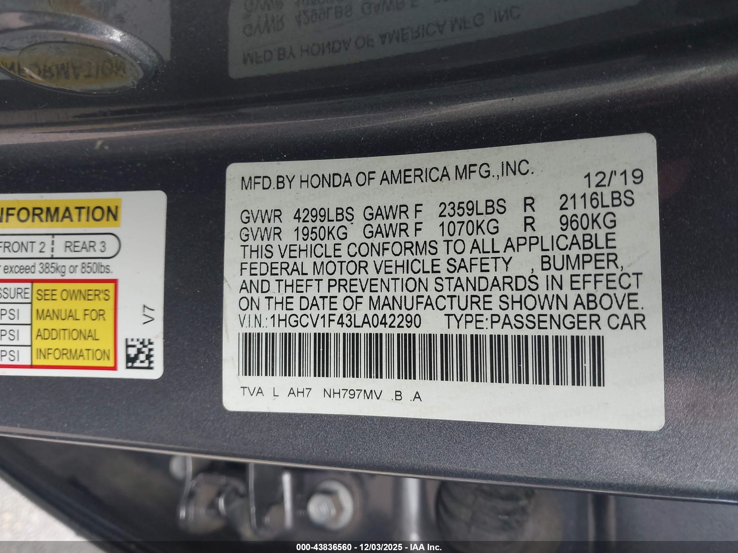 HONDA ACCORD image 9