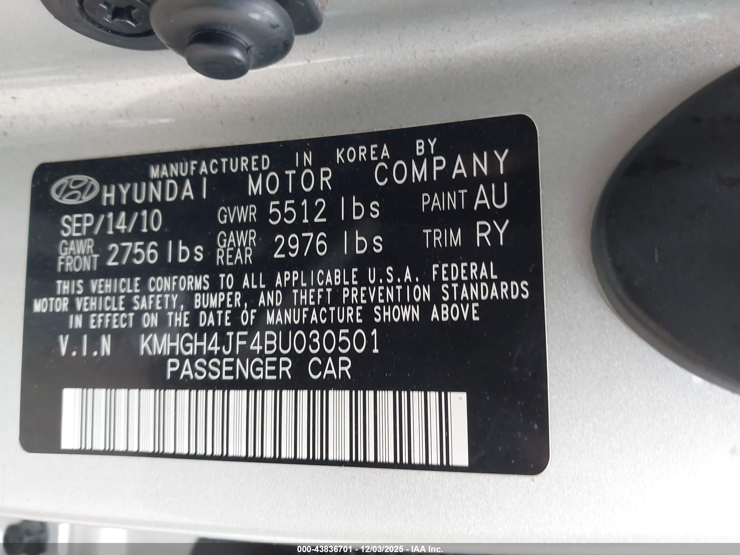 HYUNDAI EQUUS image 9