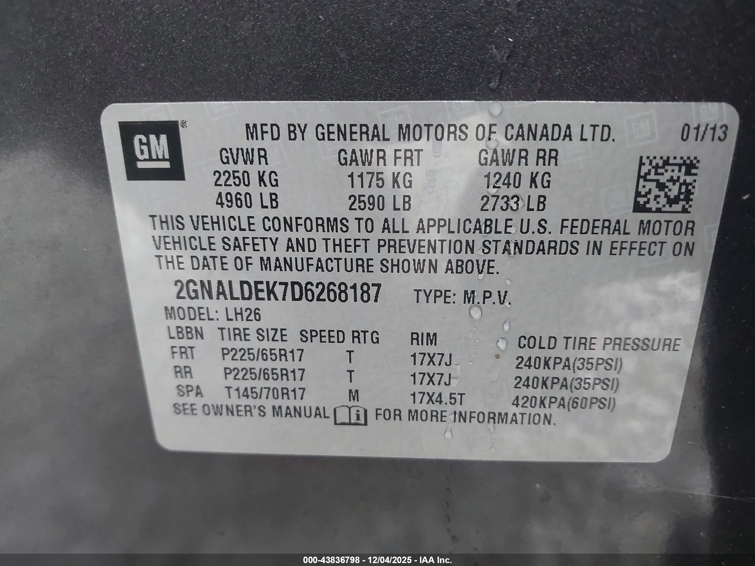 CHEVROLET EQUINOX image 9