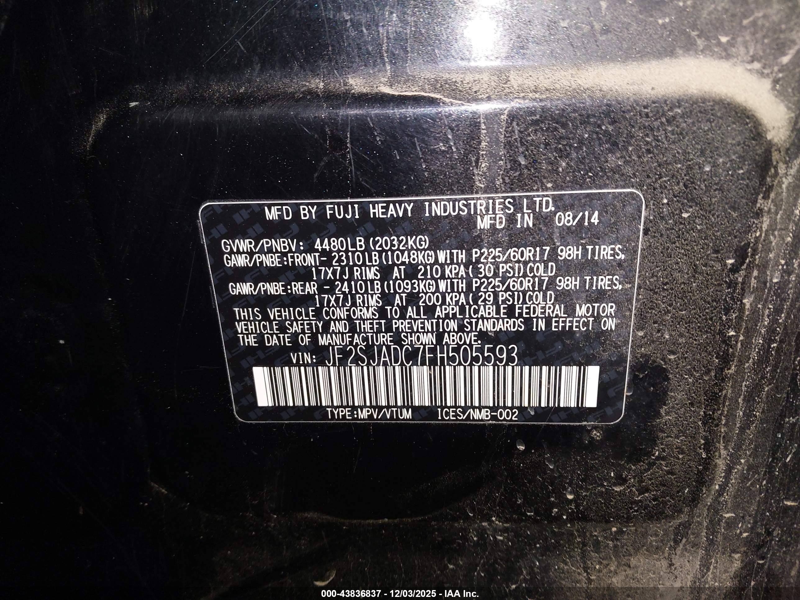 SUBARU FORESTER image 9