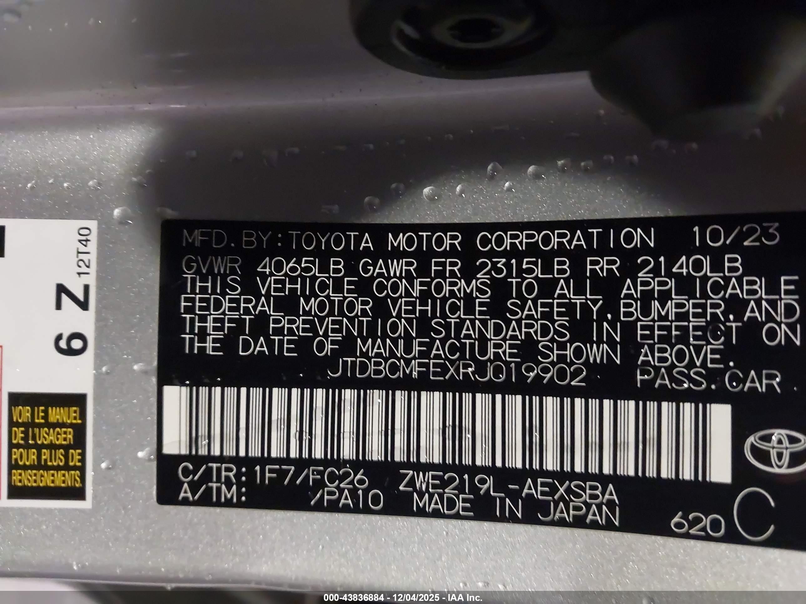 TOYOTA COROLLA image 9