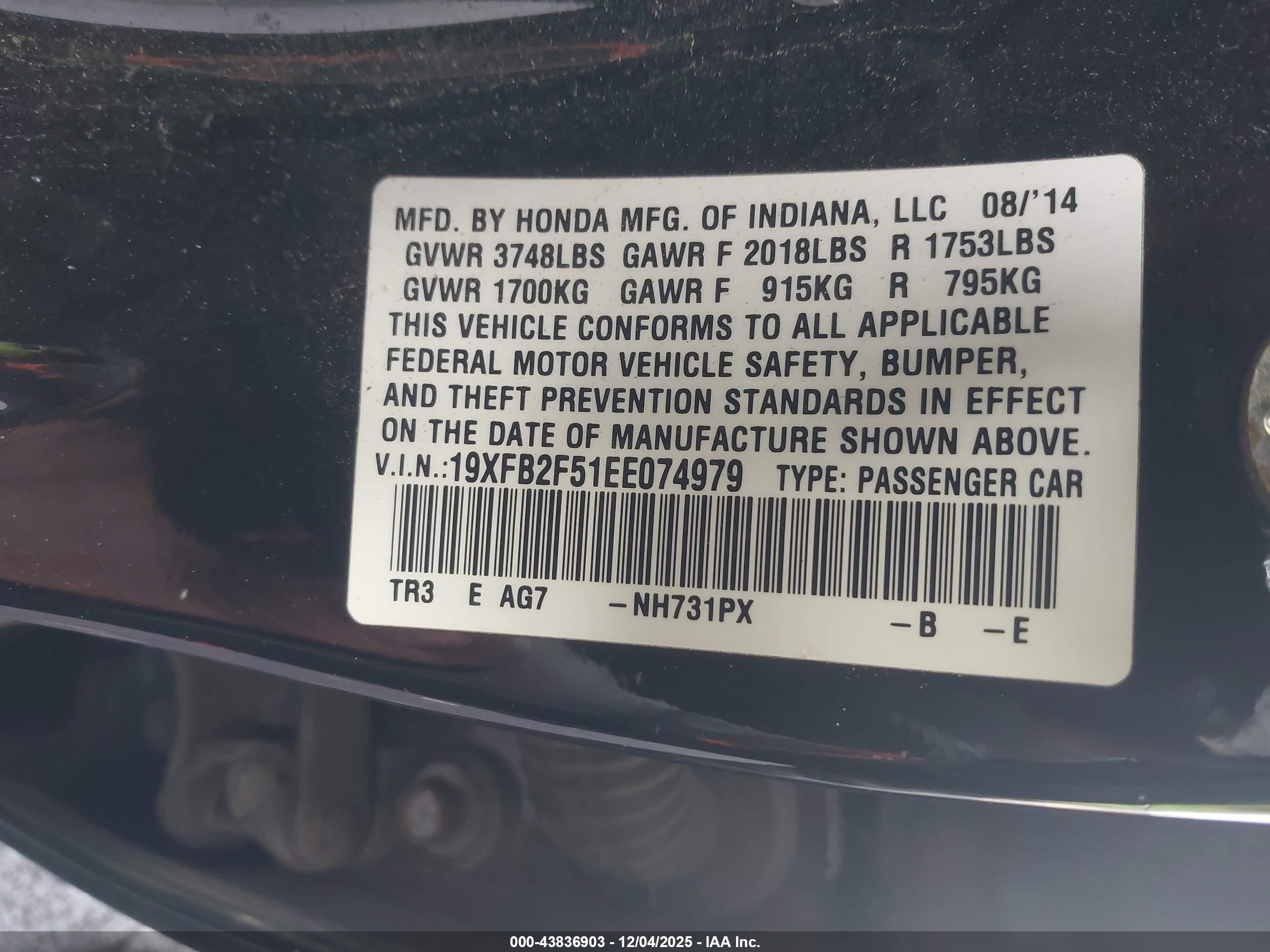 HONDA CIVIC image 9